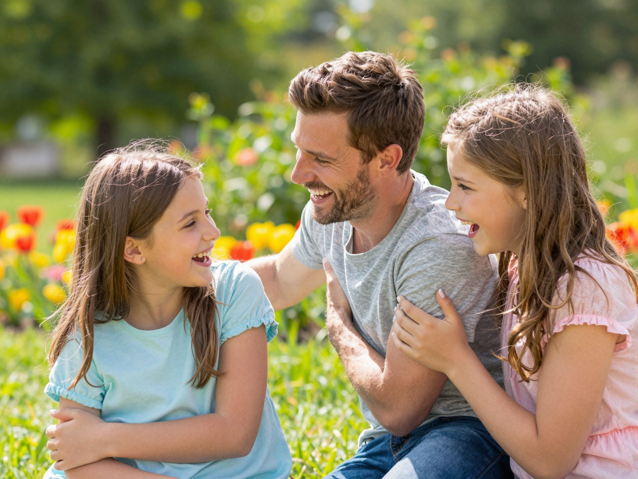Az extrovertált szülők hangos szeretettel fejezik ki érzéseiket.