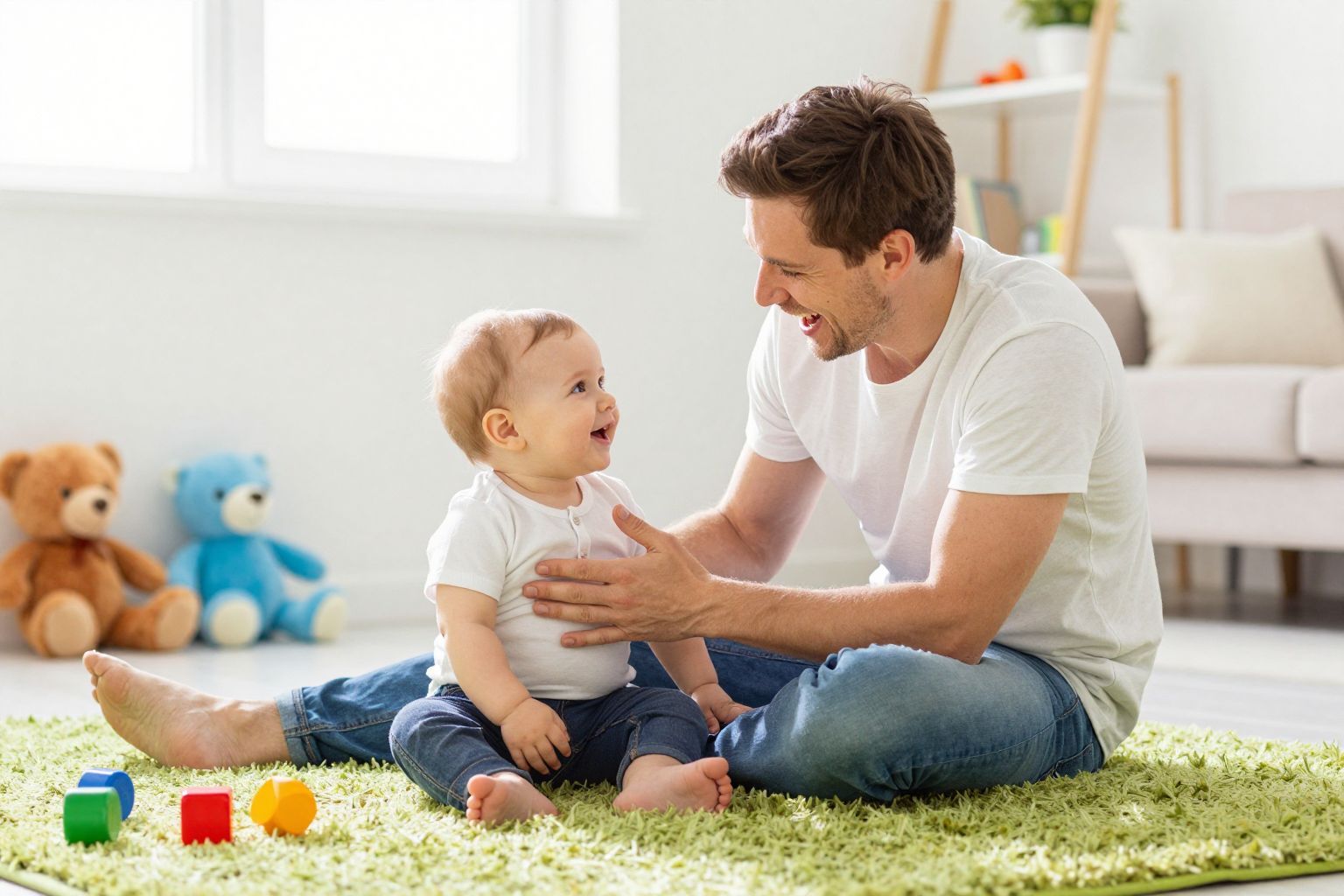 A szülők hangszíne és ritmusa segíti a baba fejlődését.