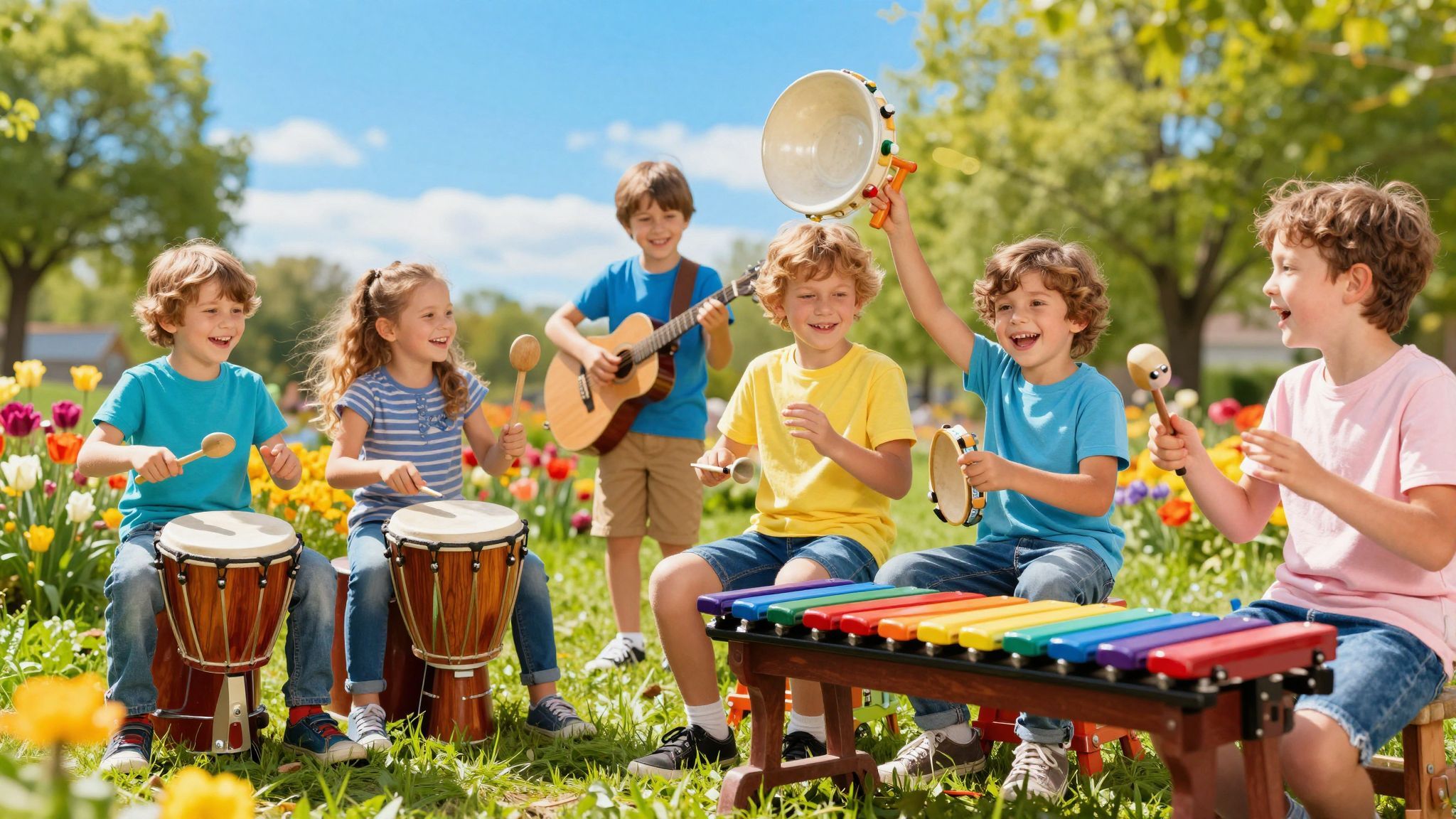 Fedezd fel a világ zenei sokszínűségét különböző hangszerekkel!