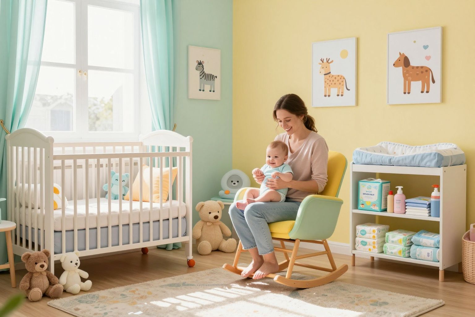 A minimalizmus a babaszobában csökkenti a stresszt és a rendezetlenséget.