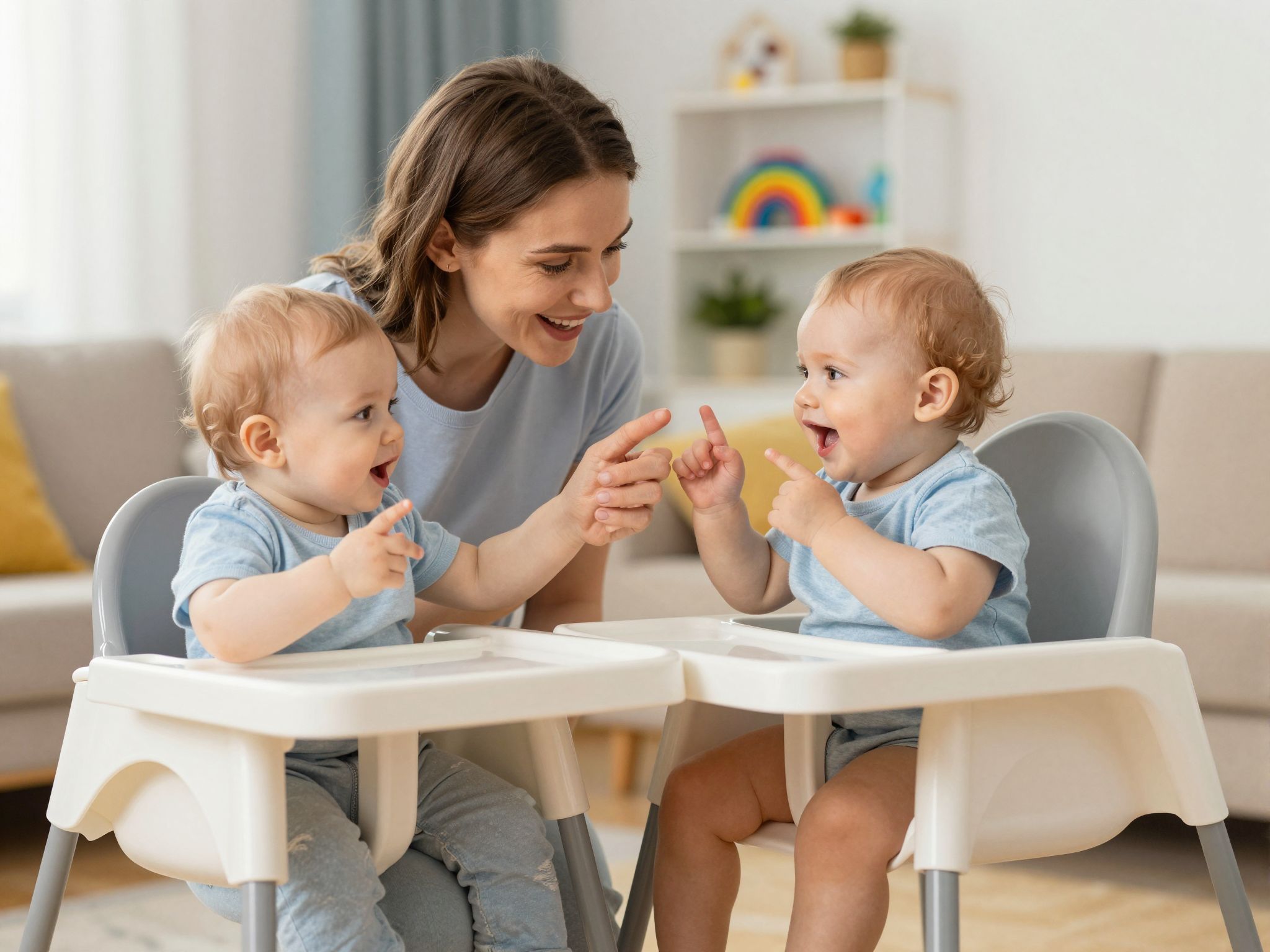 A babajelnyelv segíti a korai kommunikáció fejlődését.