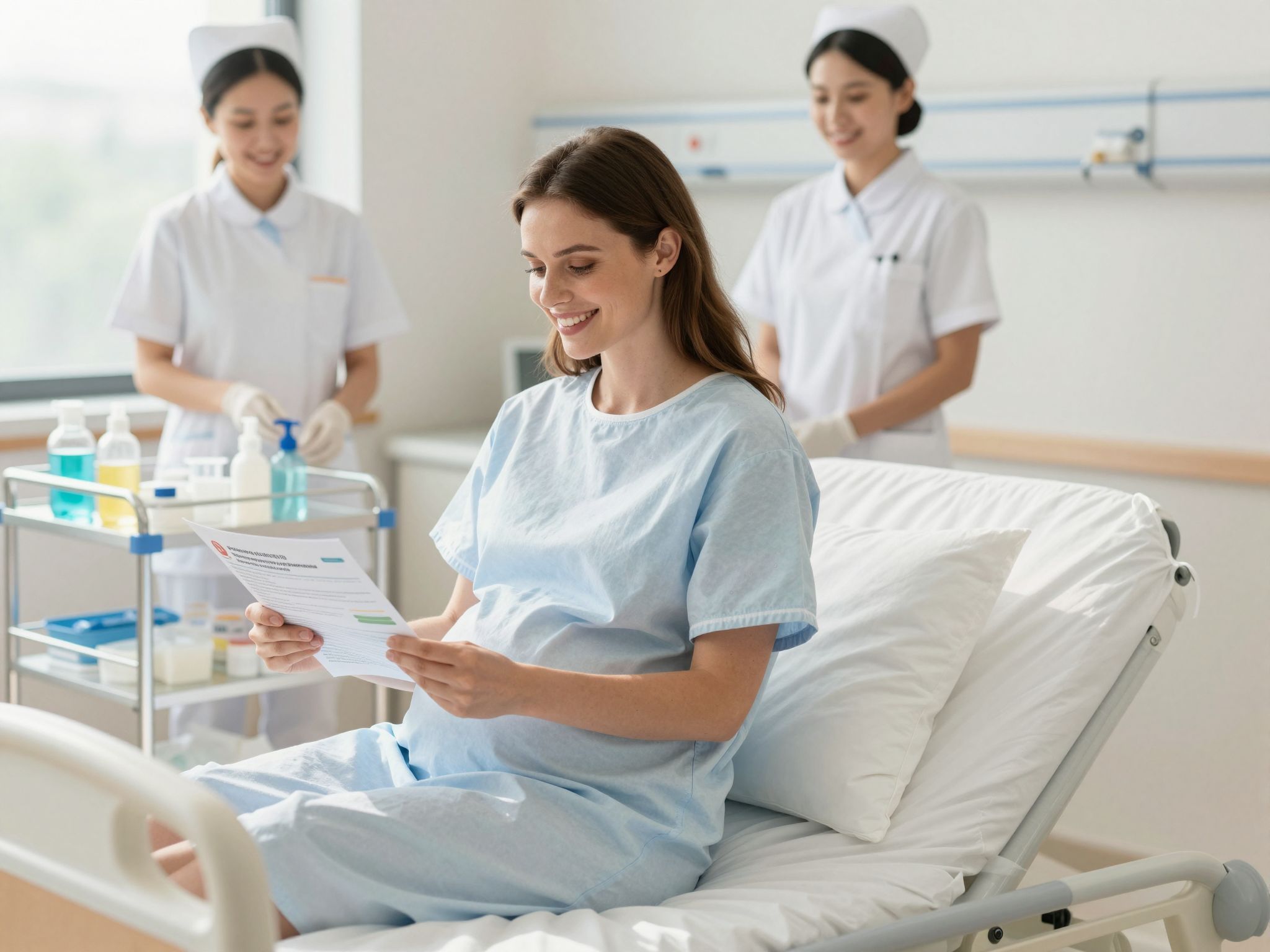 A beöntés segíthet csökkenteni a szülési szorongást.