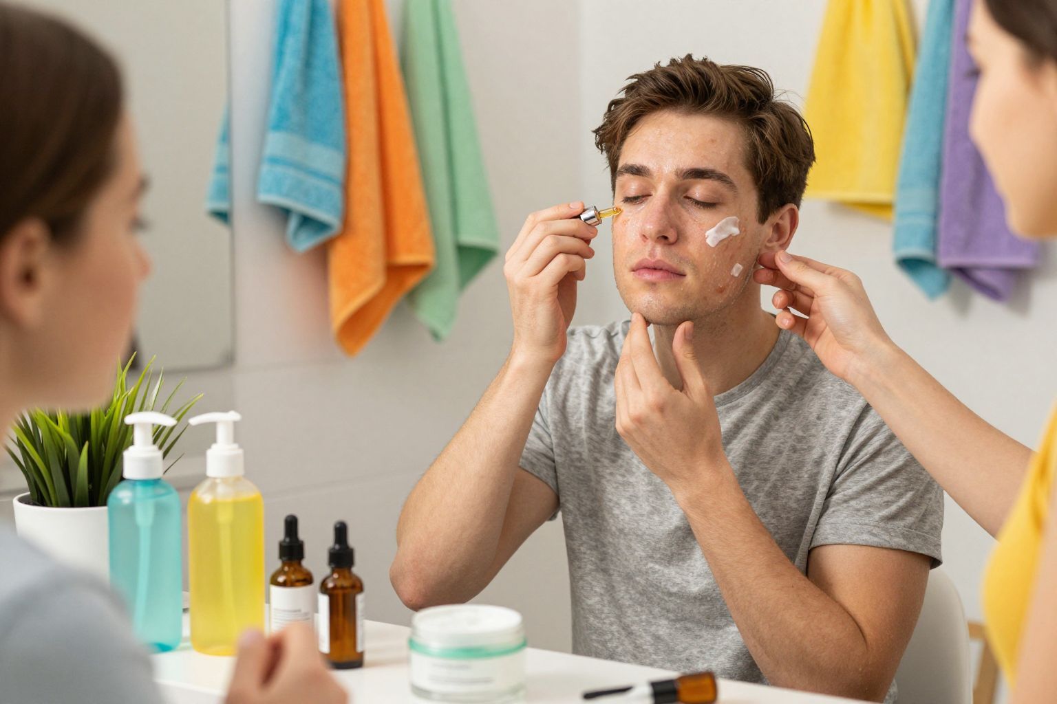 A C-vitamin segít a bőr gyulladásának csökkentésében.