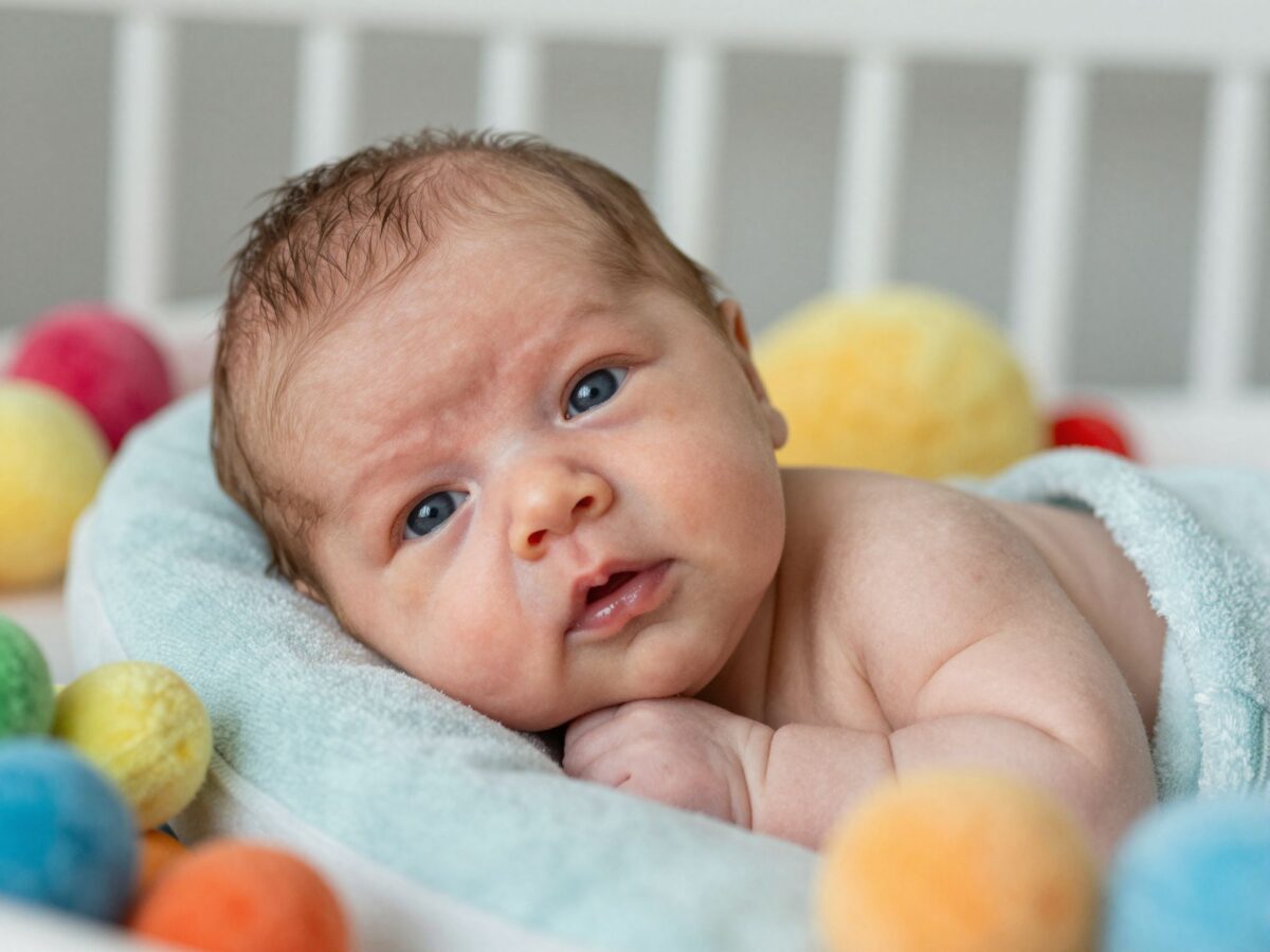 A csecsemők első napjai: Miért duzzadt az arcuk és nyomott a fejük?