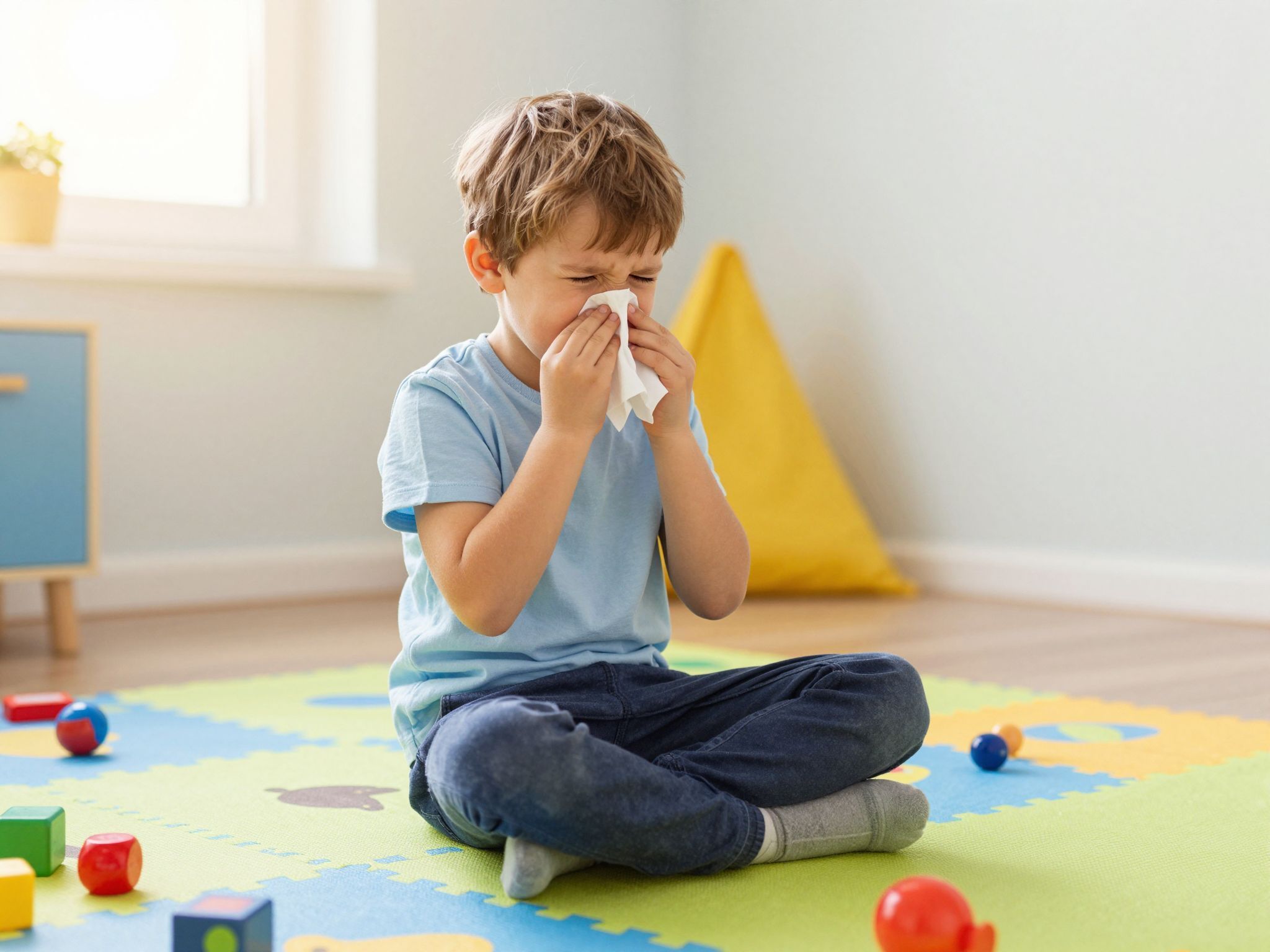 Az allergiás nátha gyakori oka a gyerekek orrdugulásának.