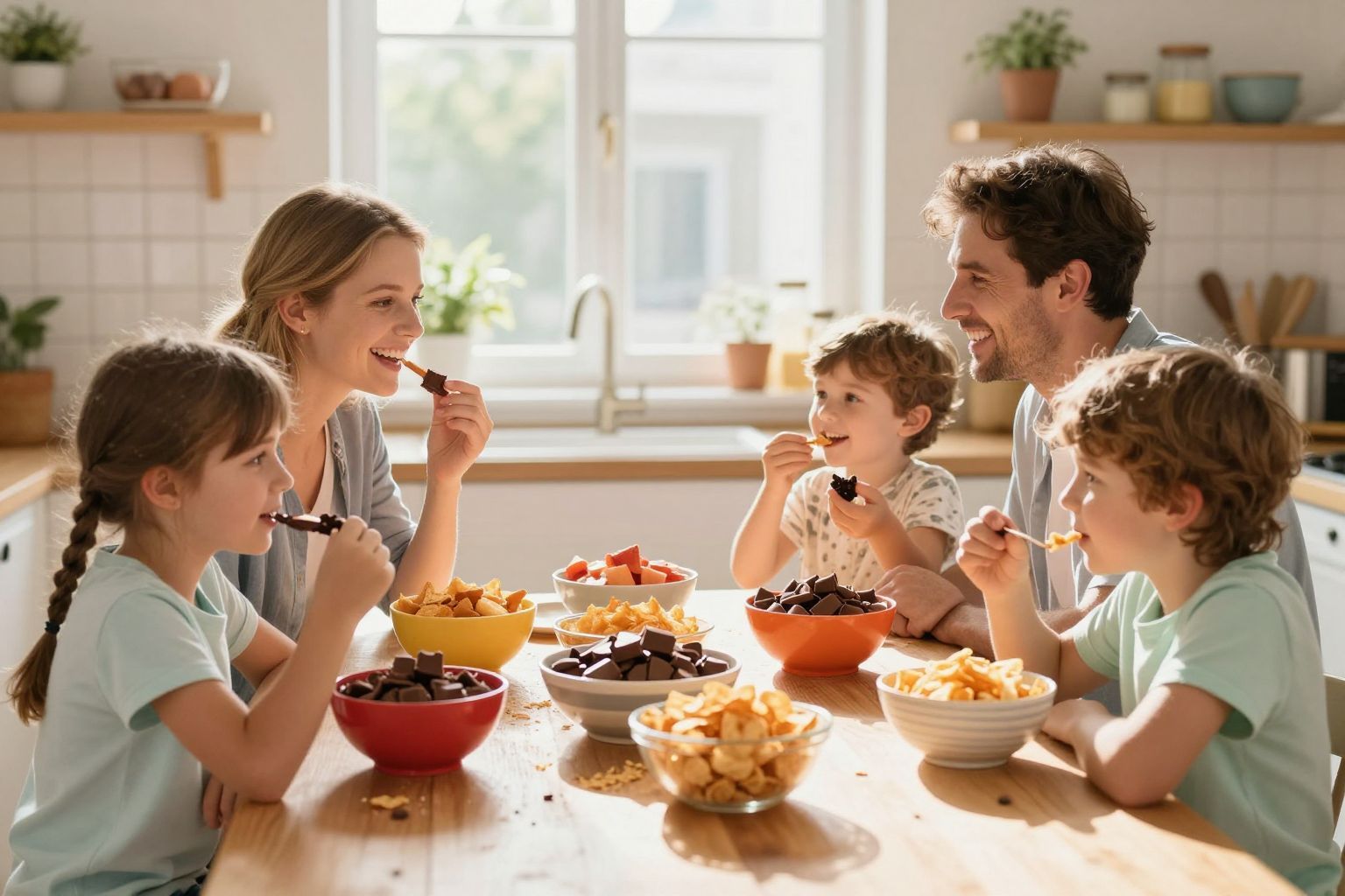 A családi minta befolyásolja az étkezési vágyakat.