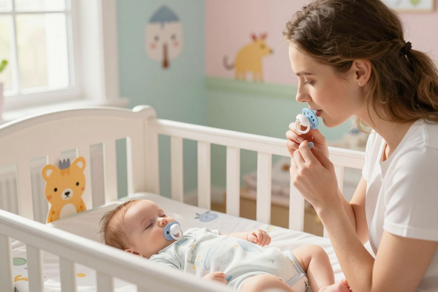 Két cumi használata segíthet a csecsemő megnyugtatásában.