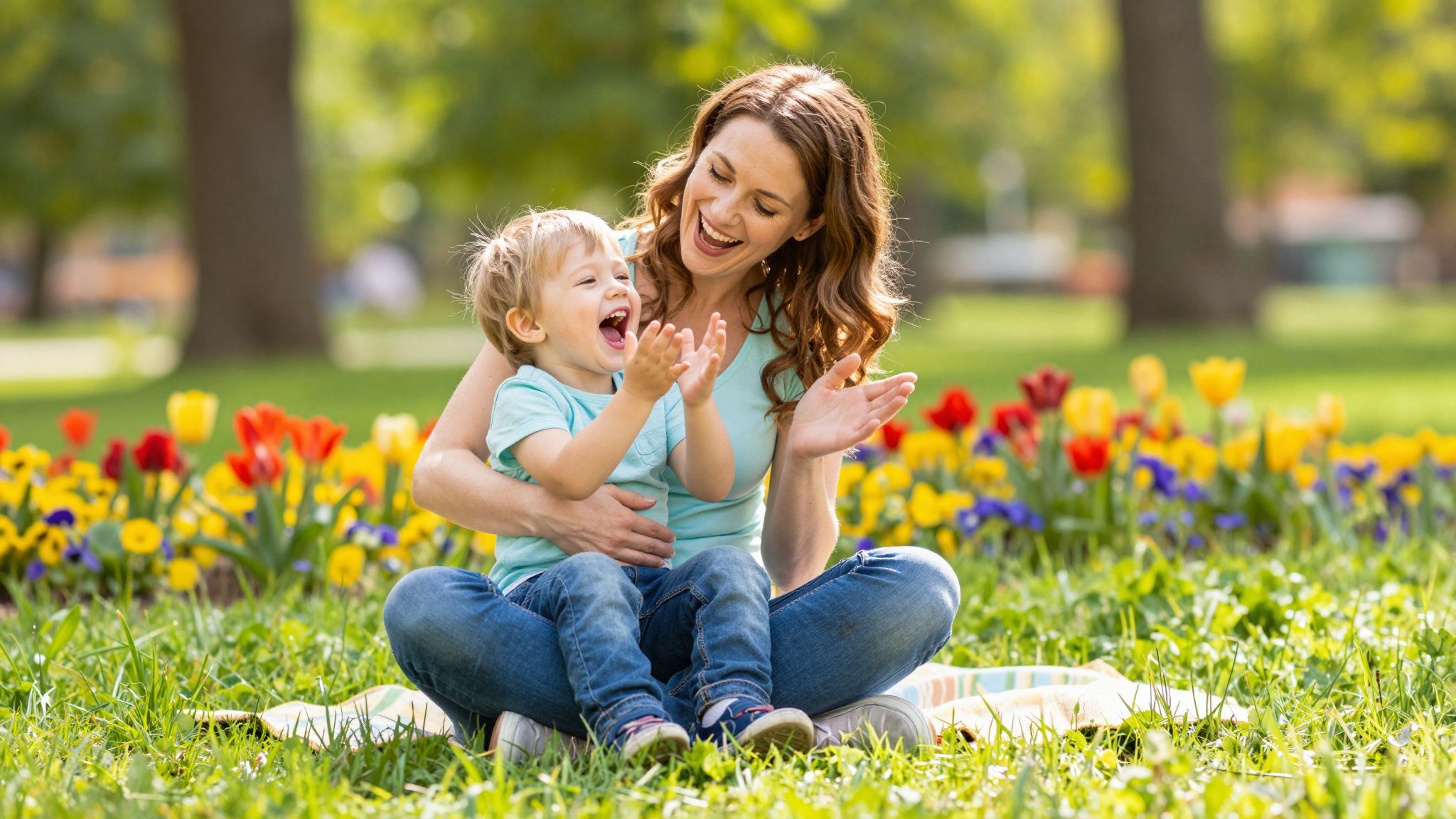 A dalok tanulása fejleszti a gyermek nyelvi készségeit.