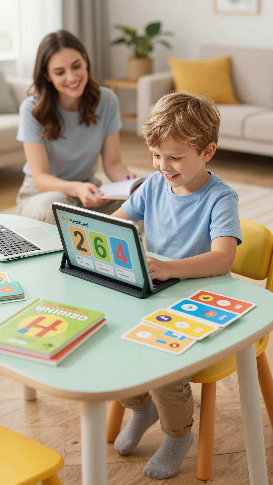 A digitális eszközök segítik a diszlexiás gyermekek tanulását.