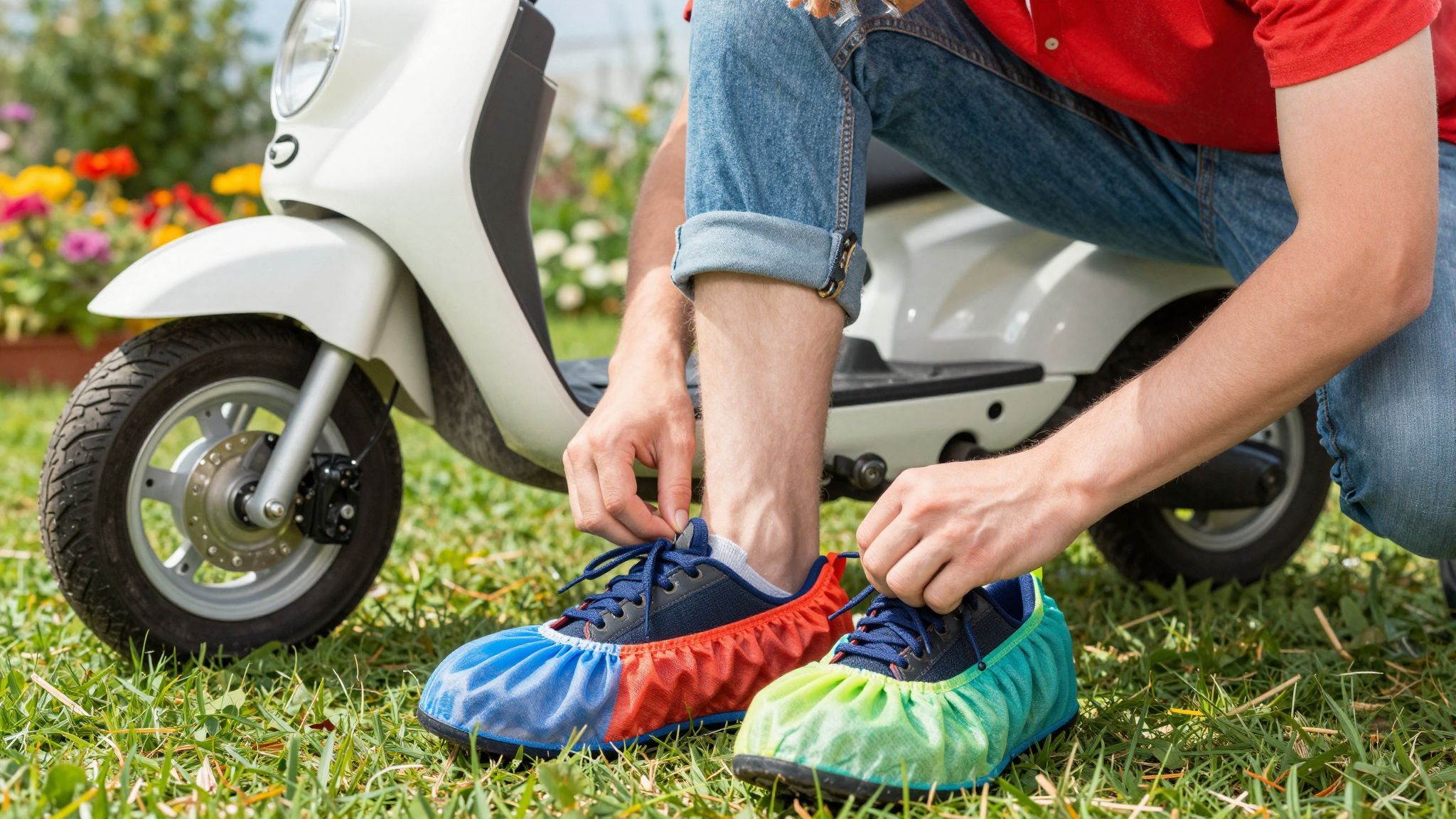 DIY tippek cipőorr védelemhez motorozás közben.