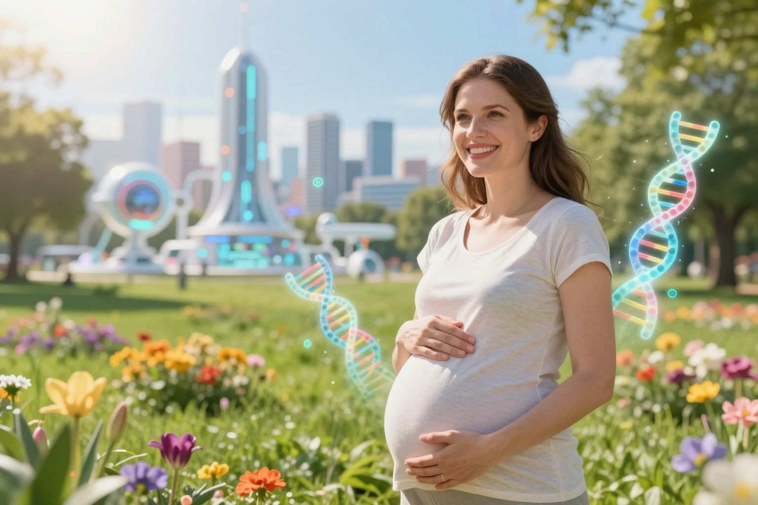 A géntechnológia segítheti a kismamákat a betegségek megelőzésében.