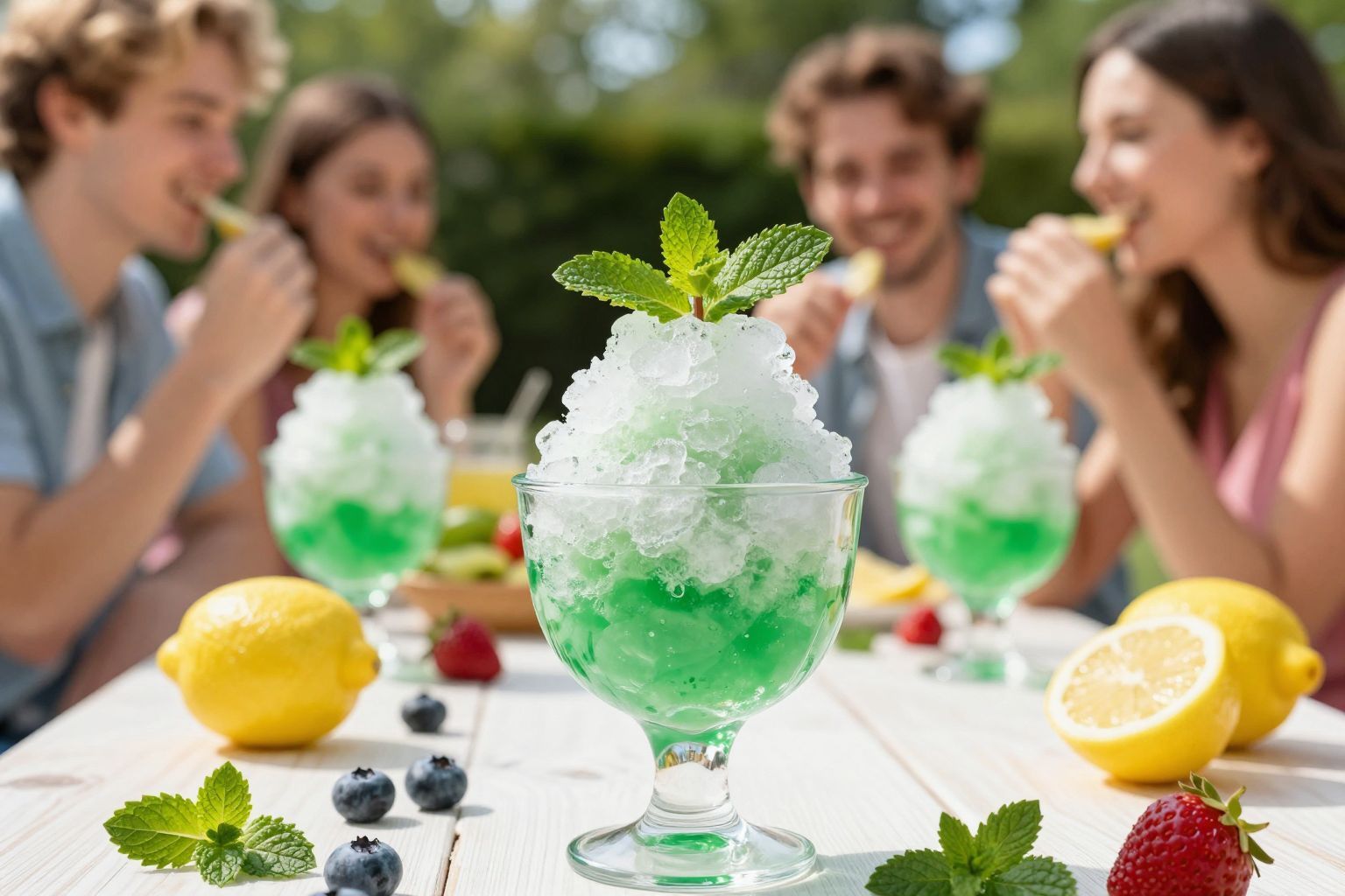 A granita hűsít és segít a méregtelenítésben.