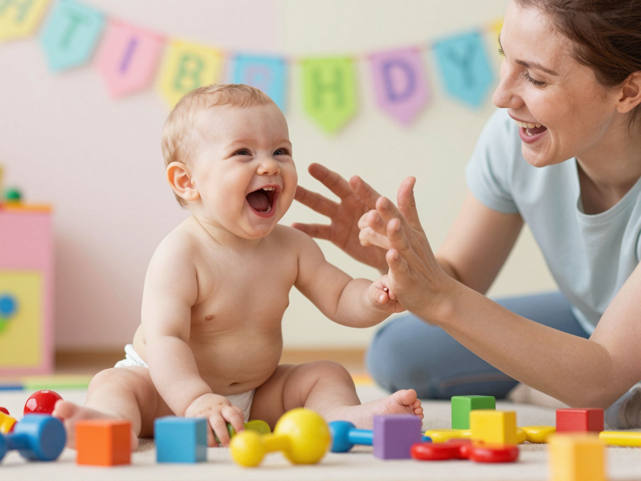 A grimaszok segítenek a baba érzelmi kifejezőkészségében.