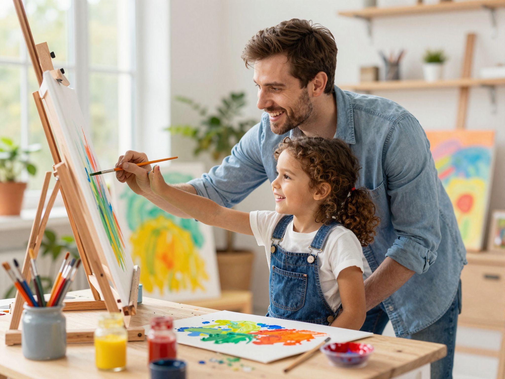 A gyermekek kreativitása felfedi a művészet igazi szépségét.