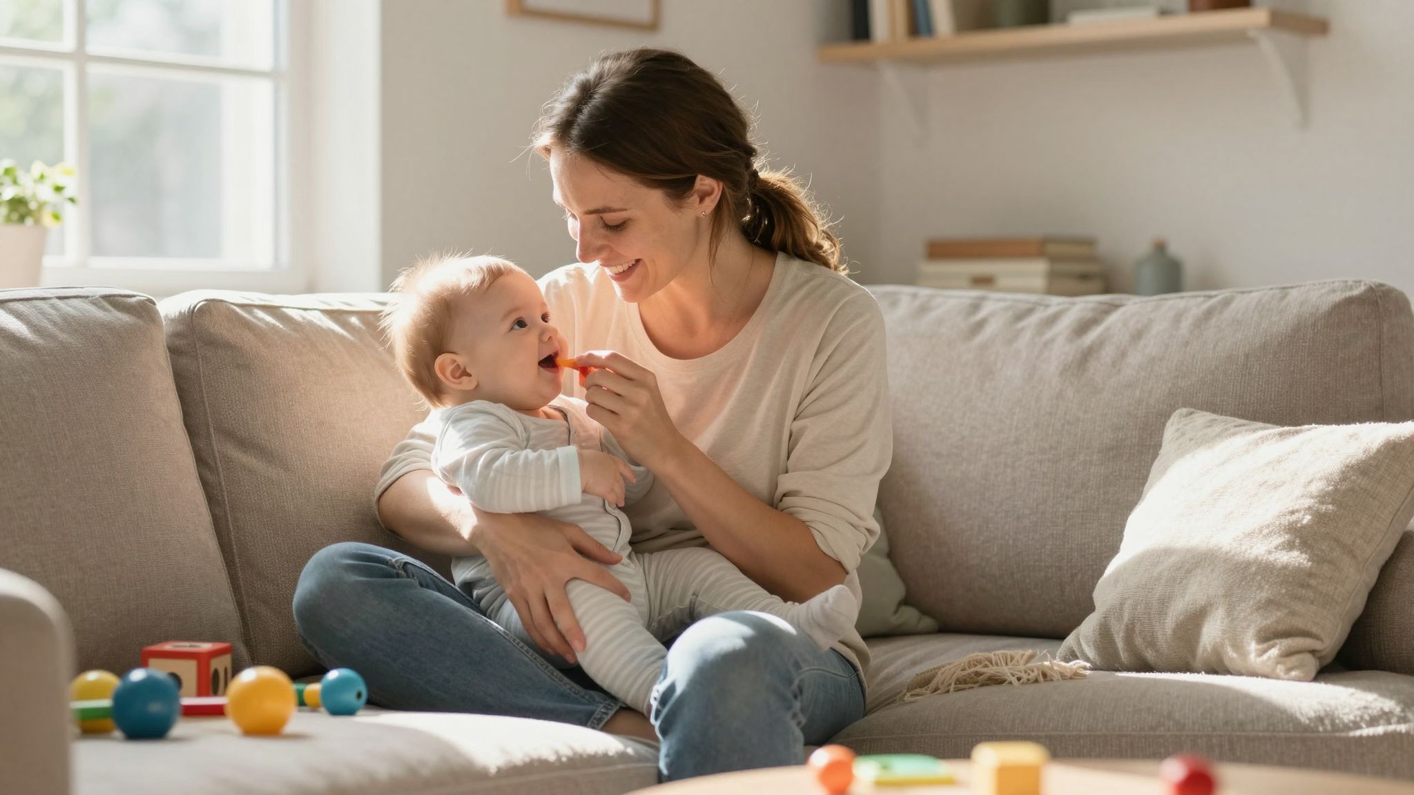 Szülői intuíció fejlesztése erősíti a baba észlelését.