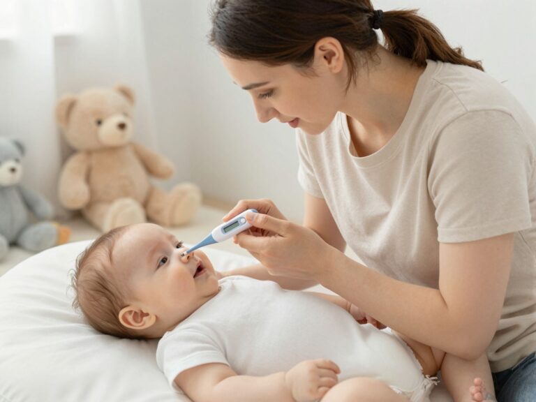 A helyes lázmérési technika csecsemőknél: hónaljban, popsiban vagy fülben?