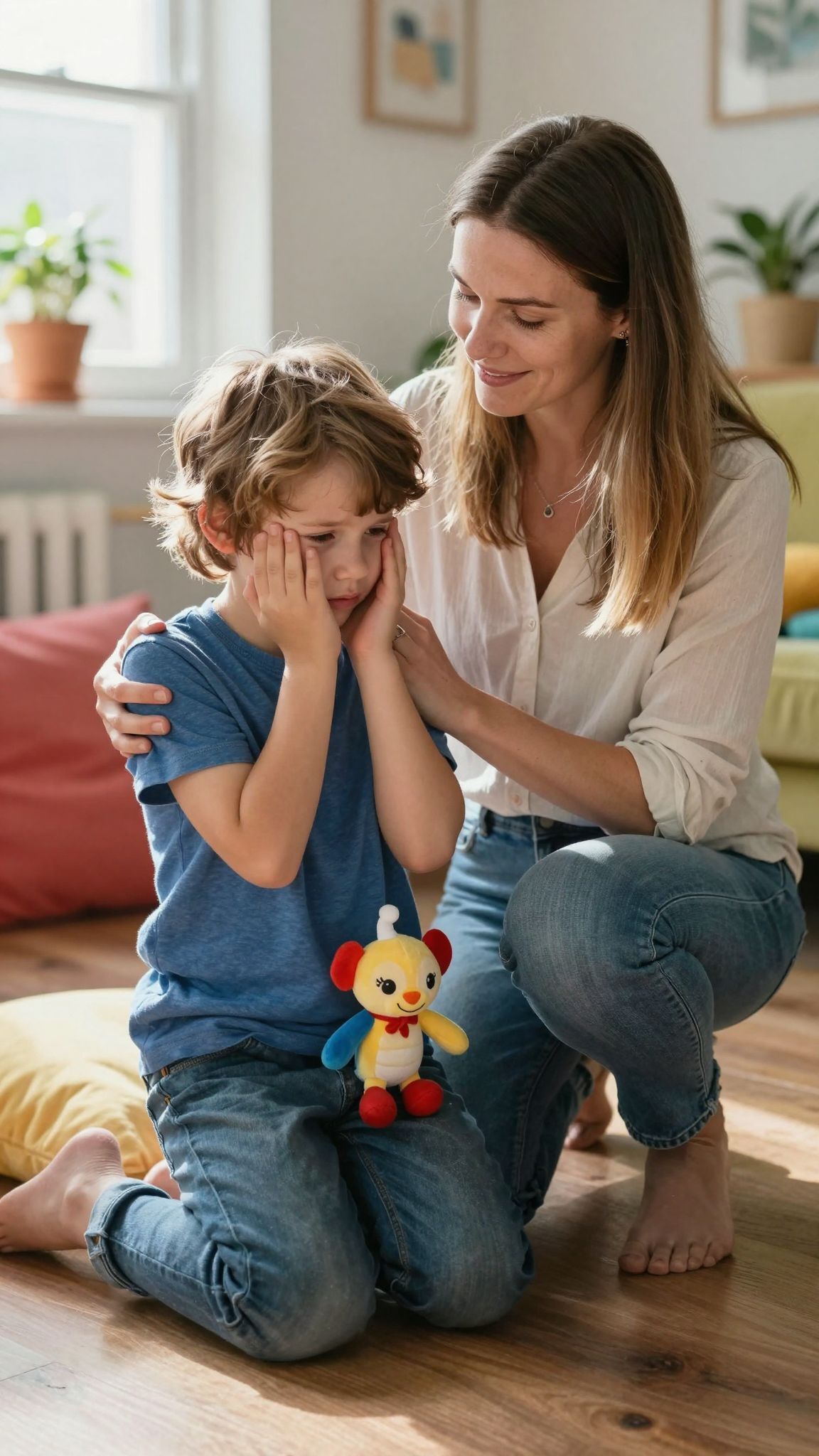 A hiszti fejlődési lépcső a gyerek érzelmi intelligenciájában.