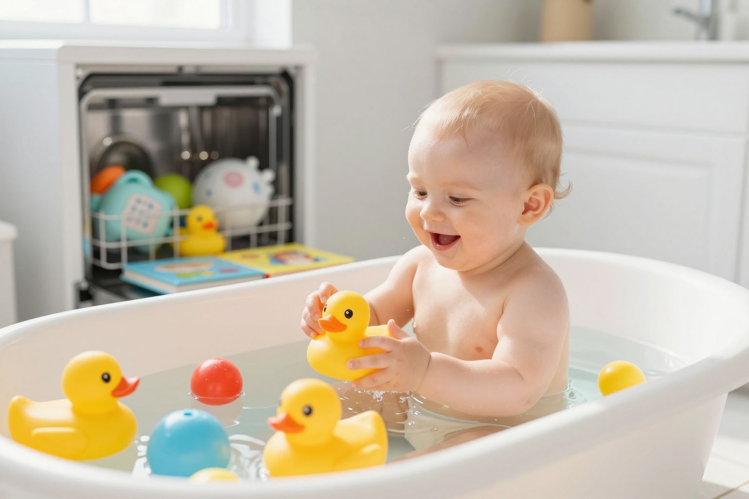 A forró víz és a mosogatógép hatékonyan tisztít.