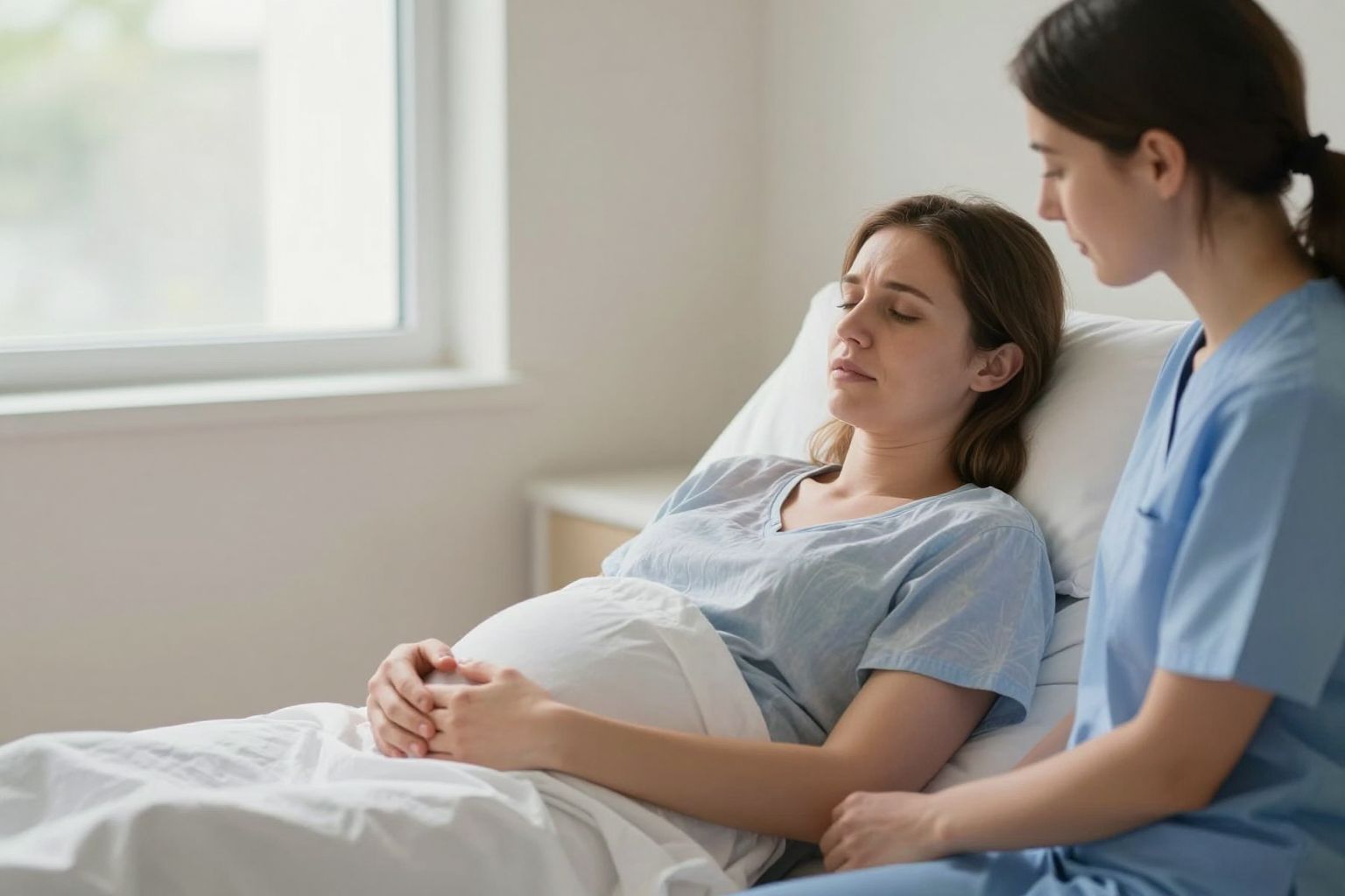 A kimerültség csökkenti a fájdalomküszöböt szülés alatt.