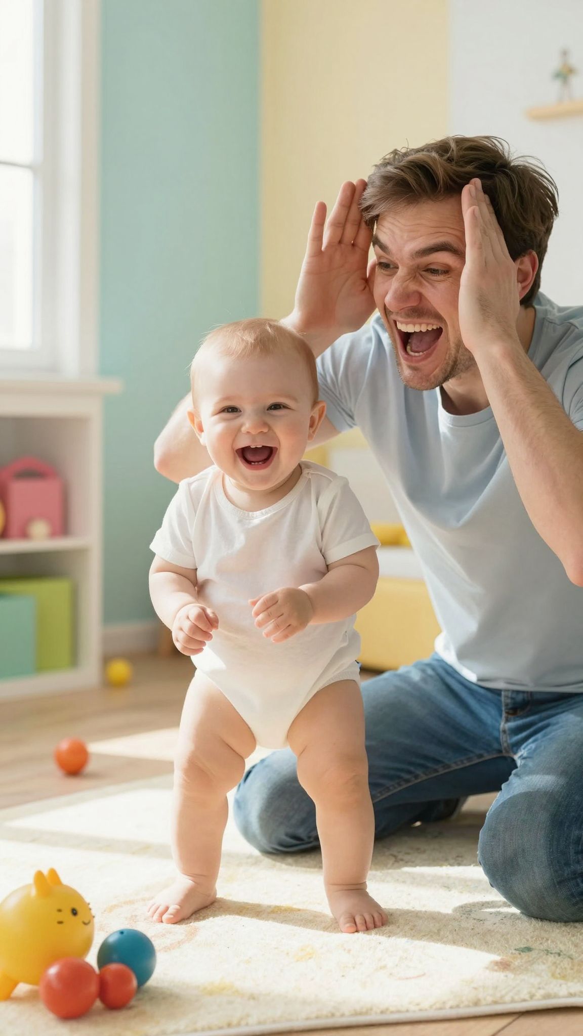 A humor segíti a stressz csökkentését kisbabáknál.