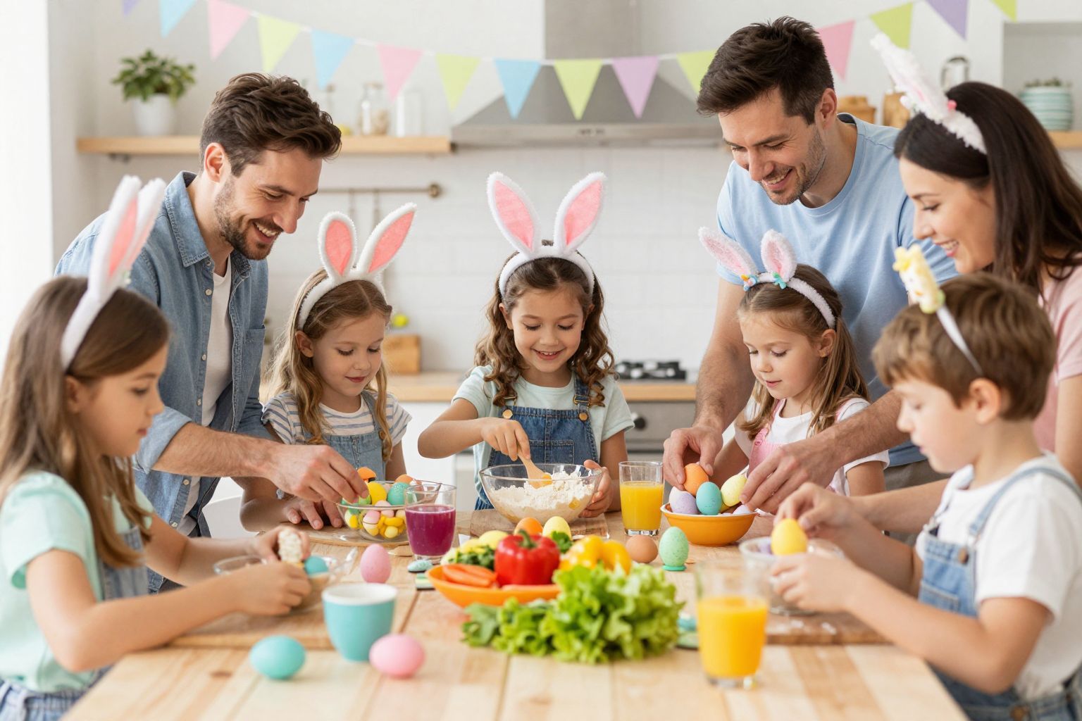A közös sütés és főzés erősíti a családi kötelékeket.