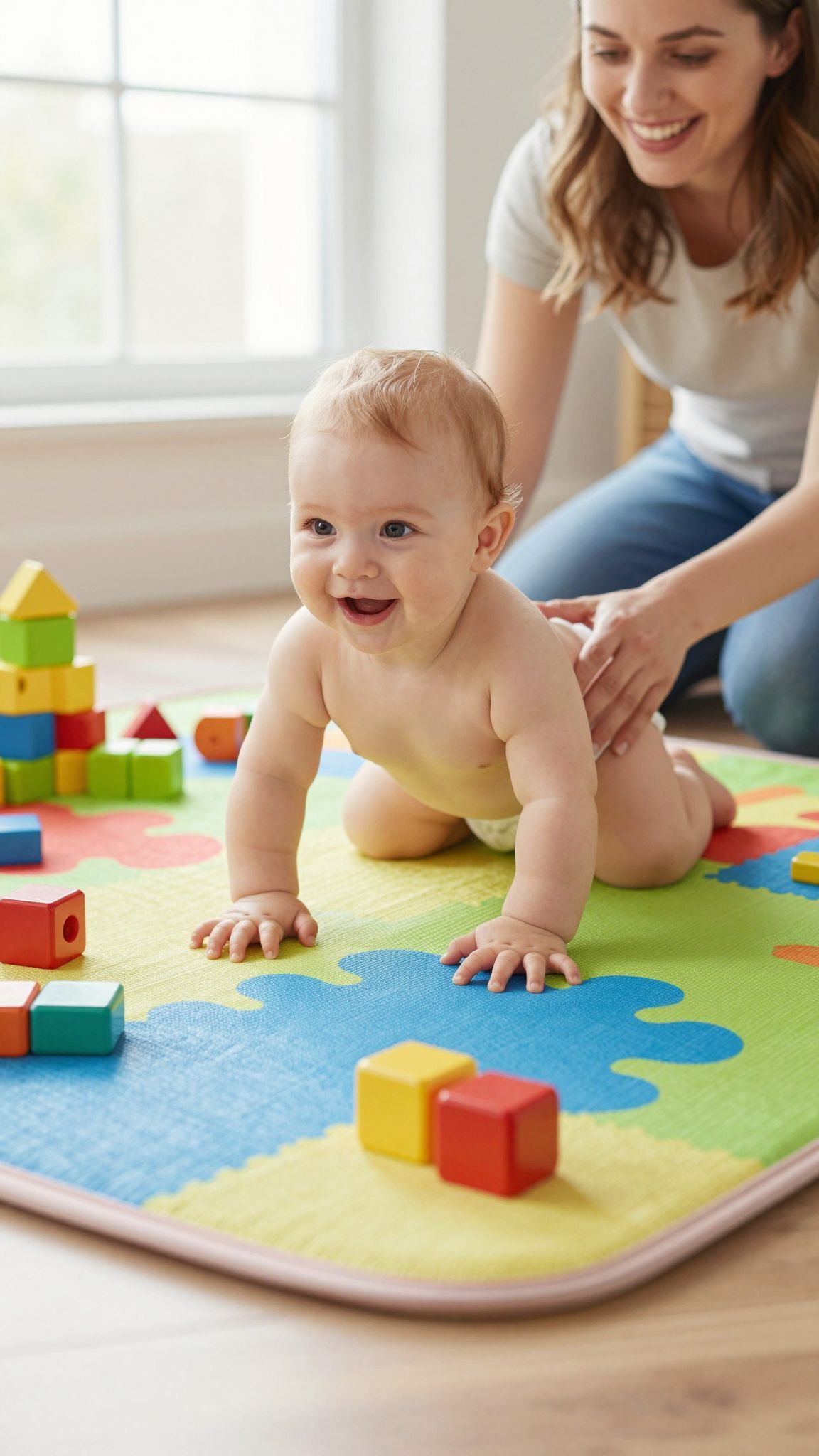 A kimaradt mászás késleltetheti a motoros fejlődést.