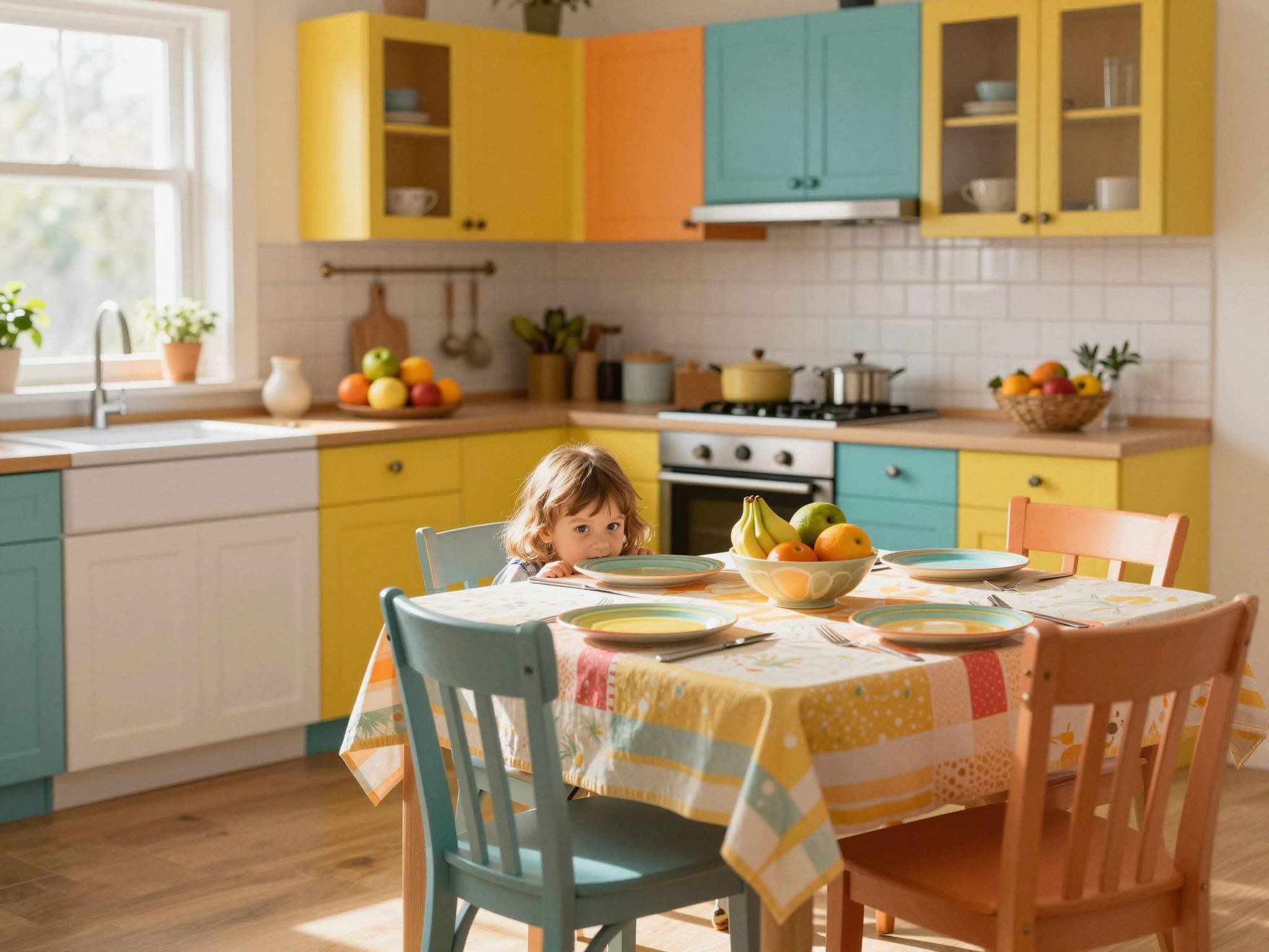 A konyhában az édességek titkos búvóhelyet kínálnak.