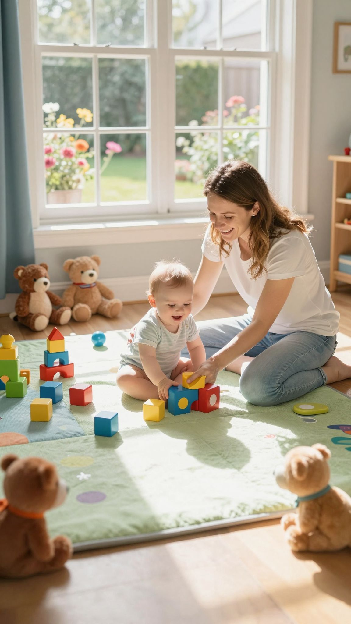 A környezet formálja a bébi boldogságát és fejlődését.