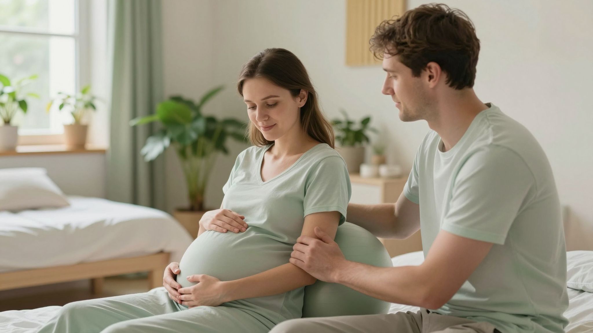 A zaj és fény csökkentése segíti a szülést.