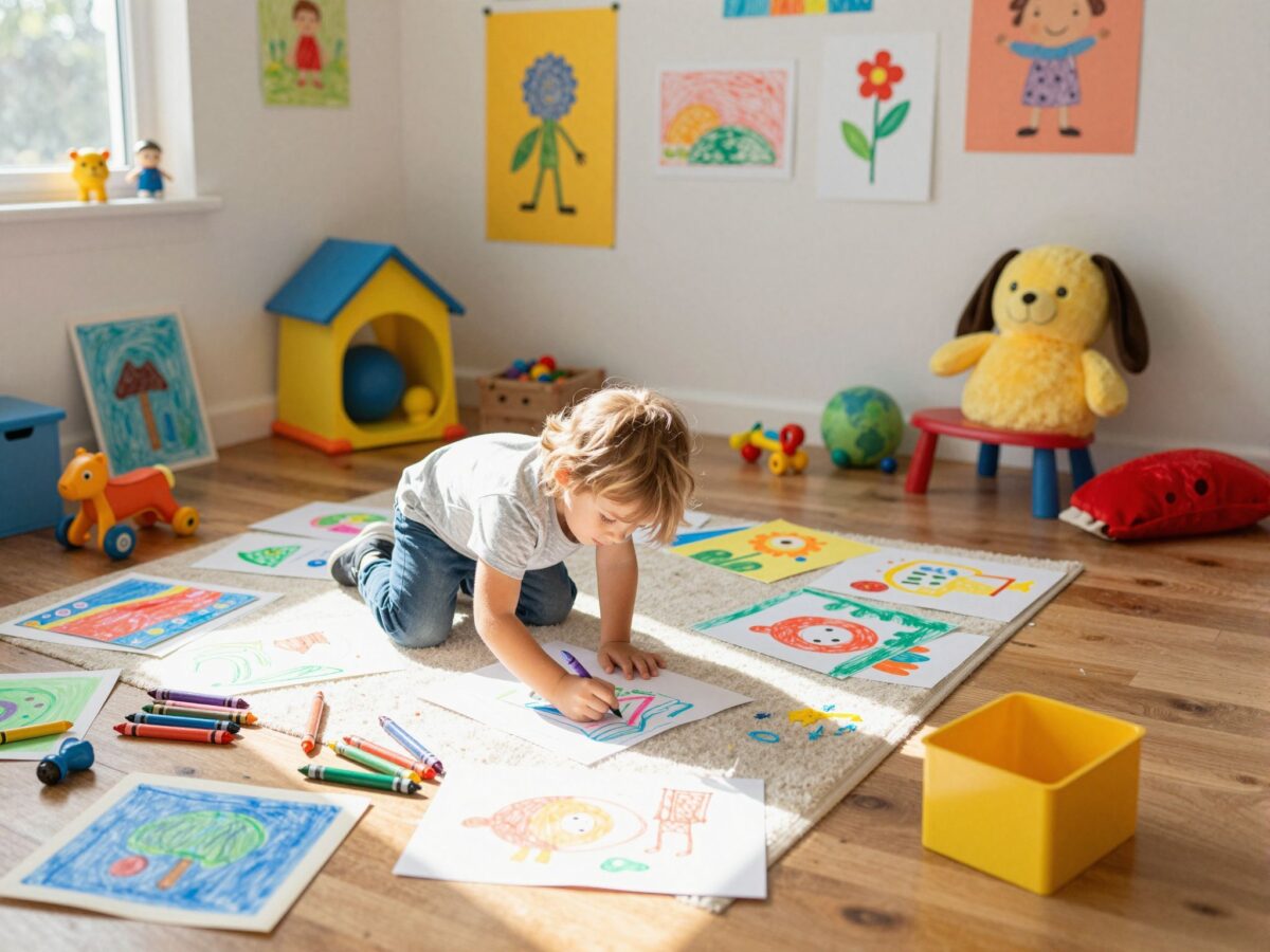 A kreatív káosz fontossága: miért tesz jót a gyereknek, ha nem patikatisztaságú a szobája?