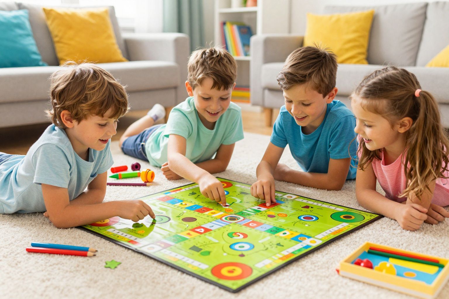 A memóriajátékok erősítik a gyermekek koncentrációs képességét.