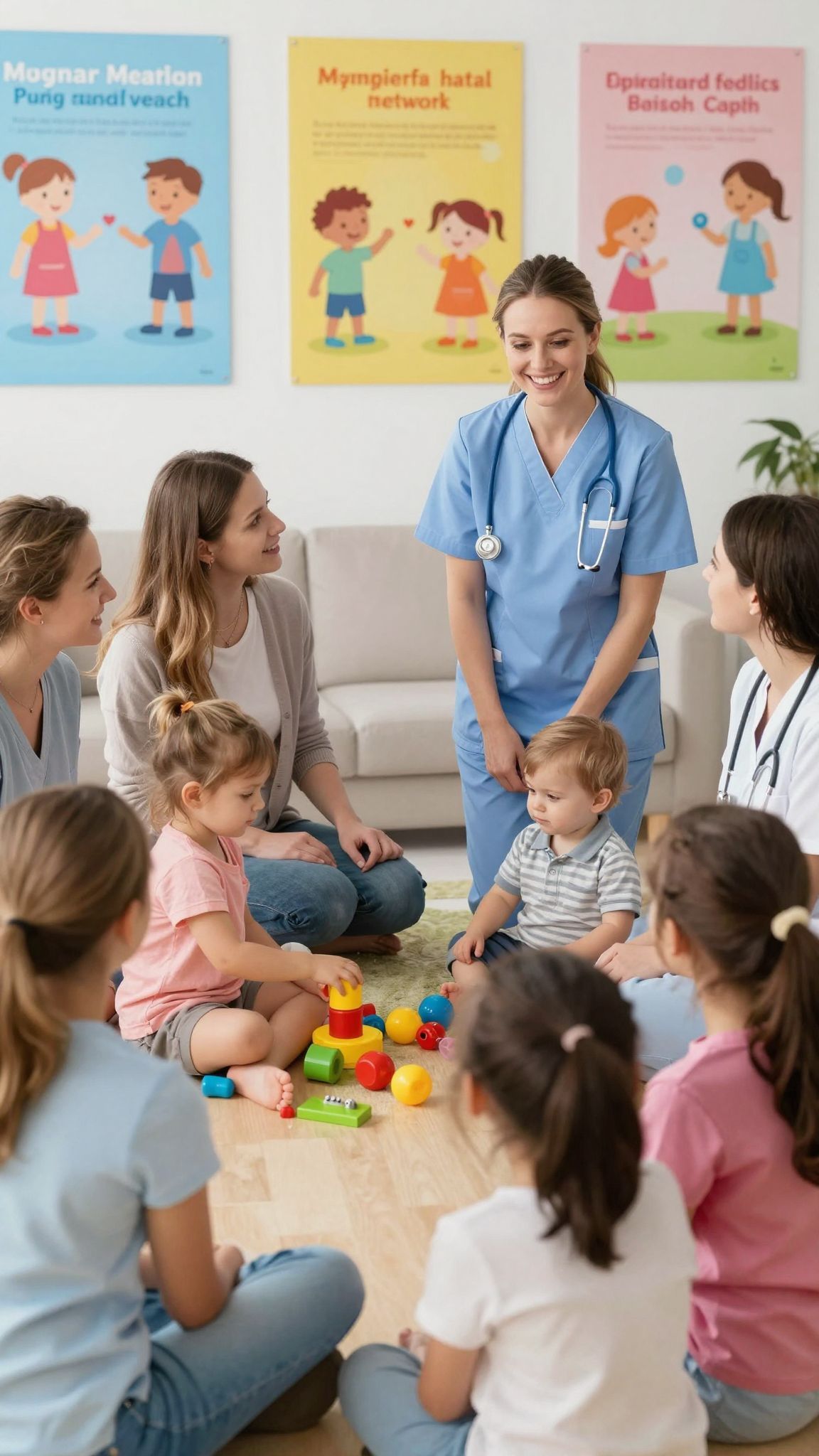 A védőnők kulcsszereplők a gyermekkori betegségek megelőzésében.