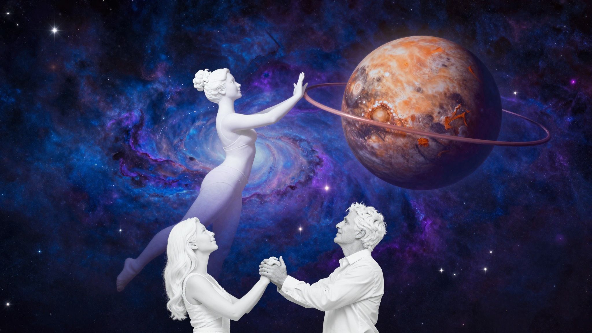 Vénusz és Mars harmonikus kapcsolata felerősíti a szenvedélyt.