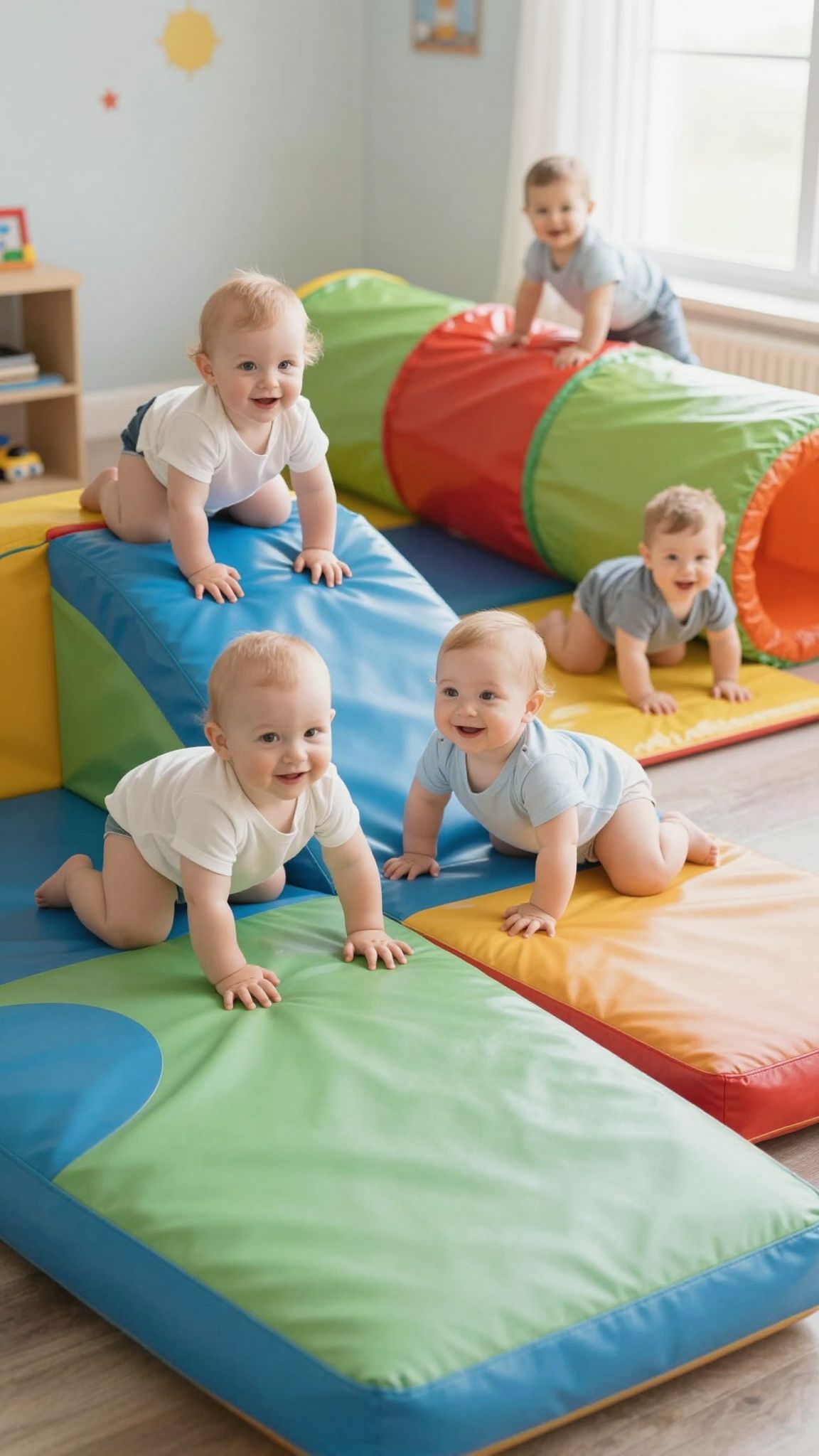 A mászás fejleszti az érzékszervi integrációt és mozgást.