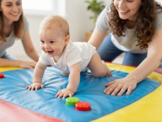 A mászás szerepe a baba fejlődésében: miért kulcsfontosságú ez a mozgásforma?