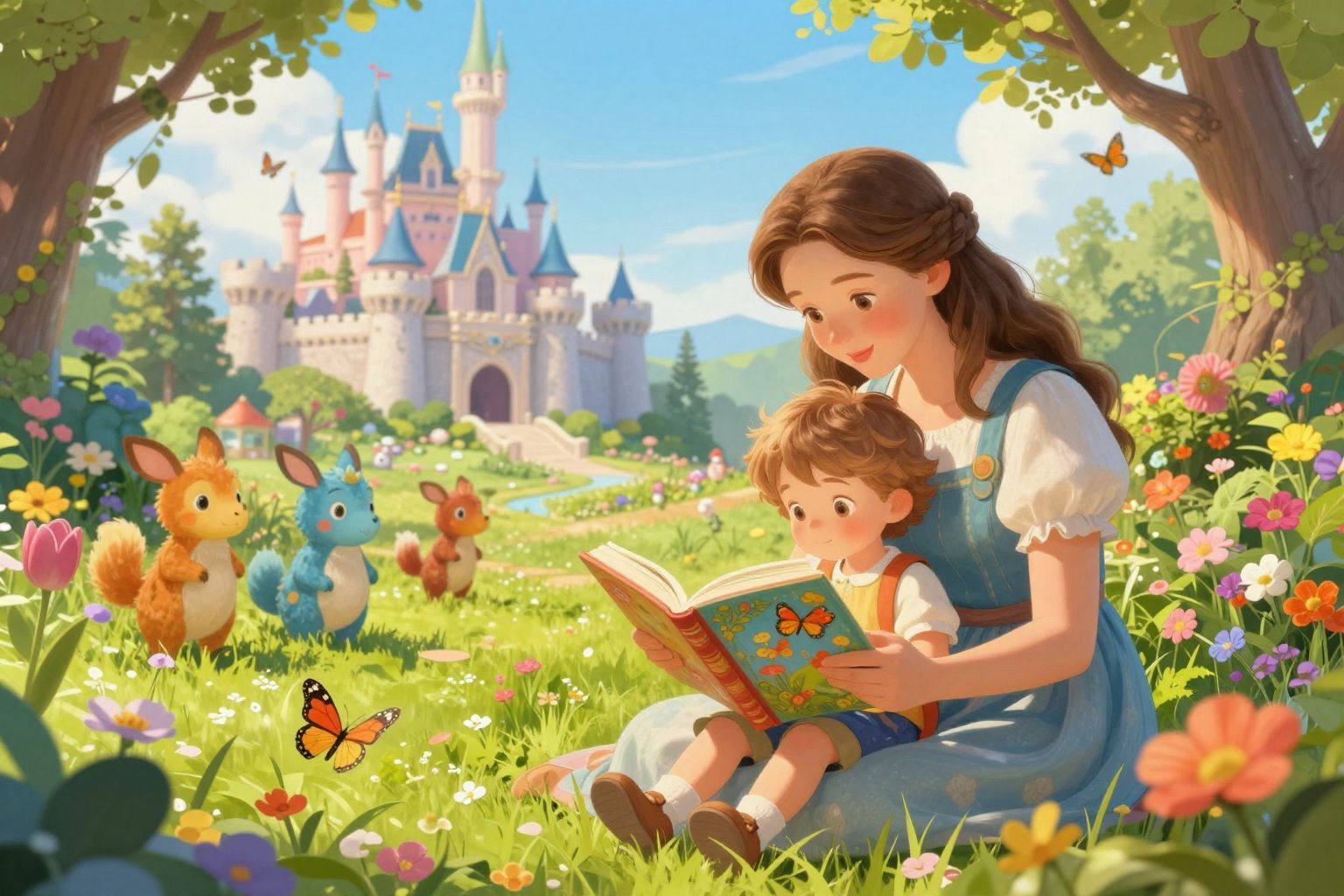 A mesék segítenek a gyermekek félelmeinek kezelésében.