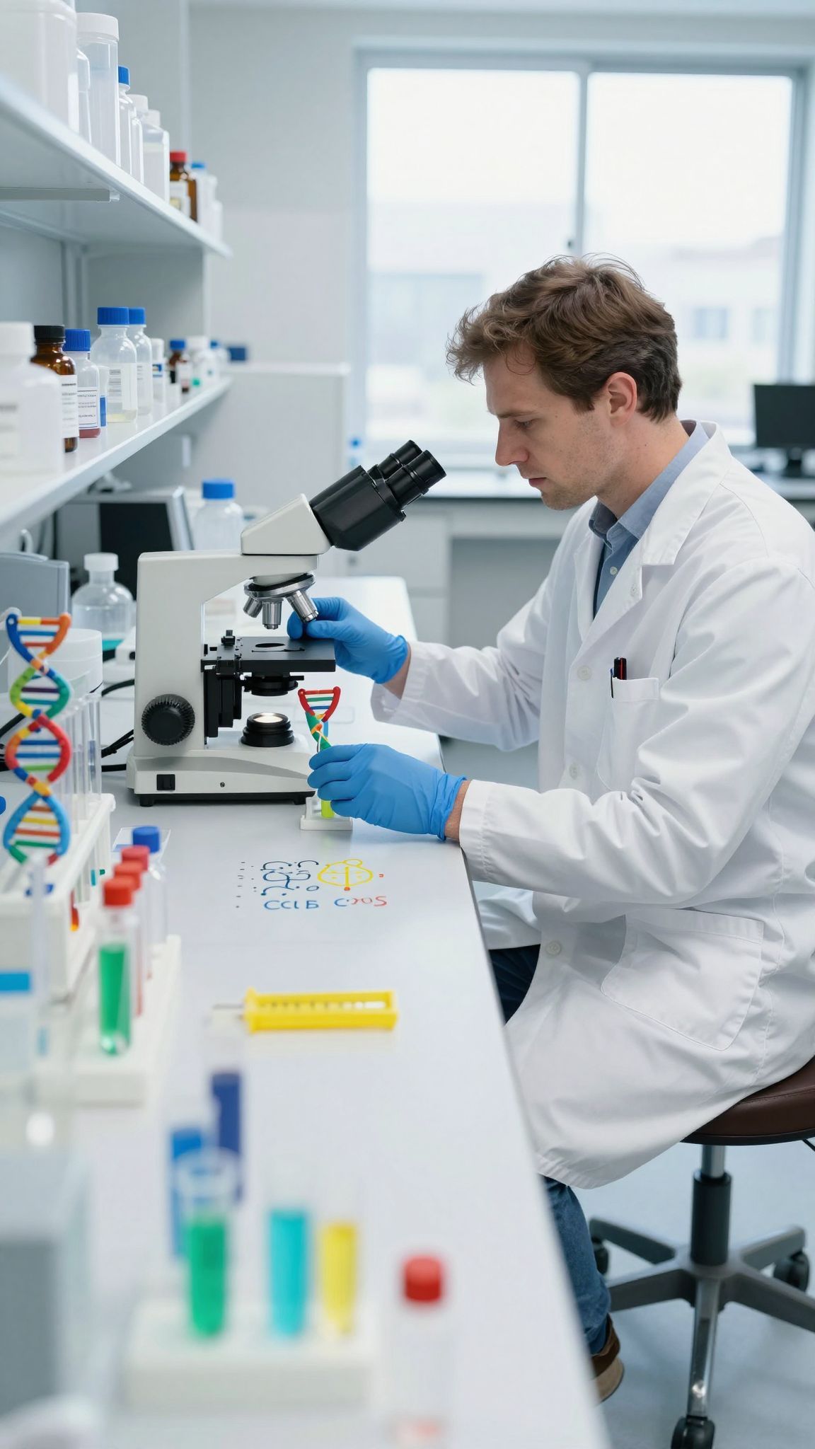 A CRISPR-Cas9 lehetővé teszi a pontos génszerkesztést.