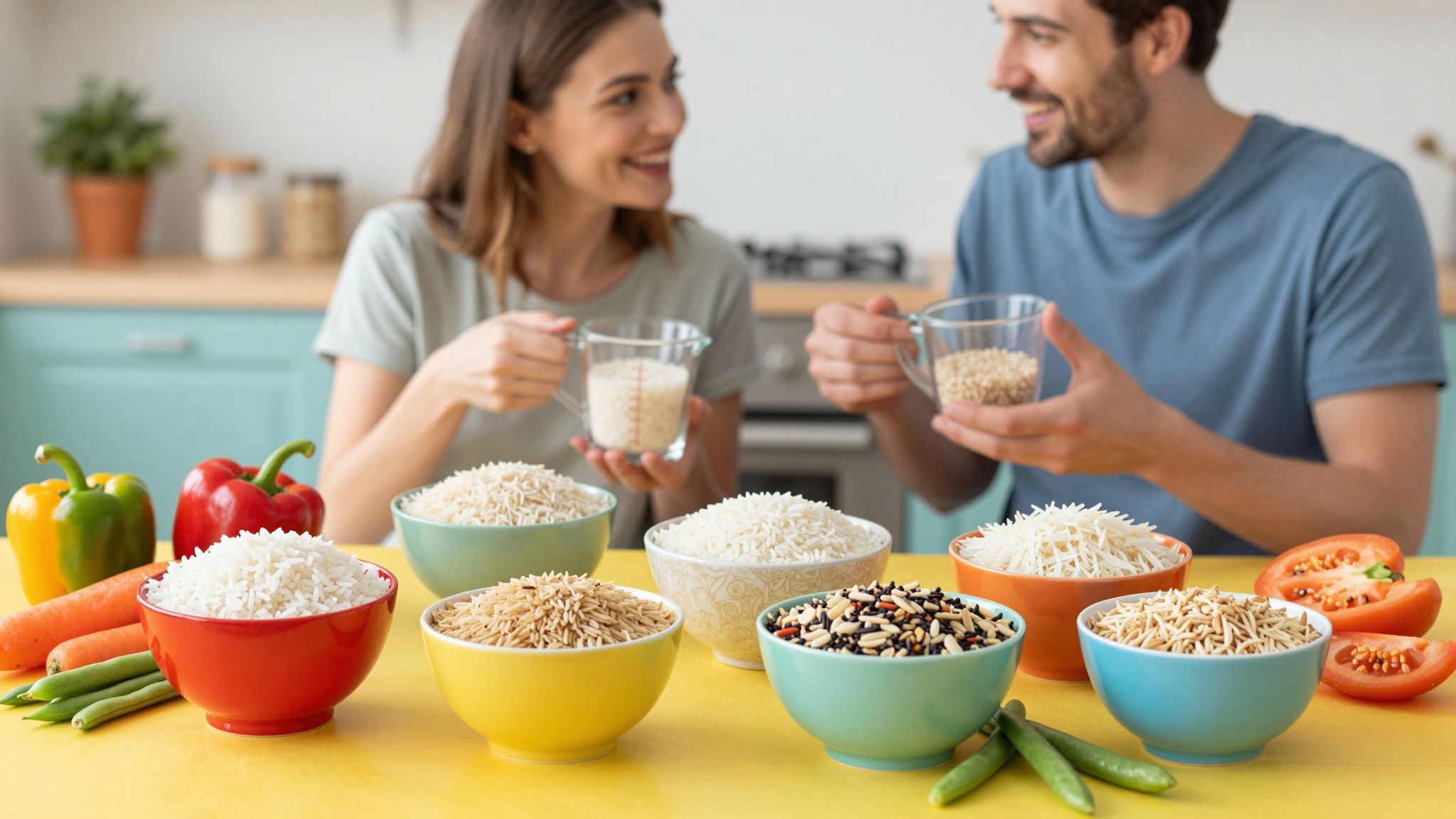 A barna rizs több rostot tartalmaz, mint a fehér.