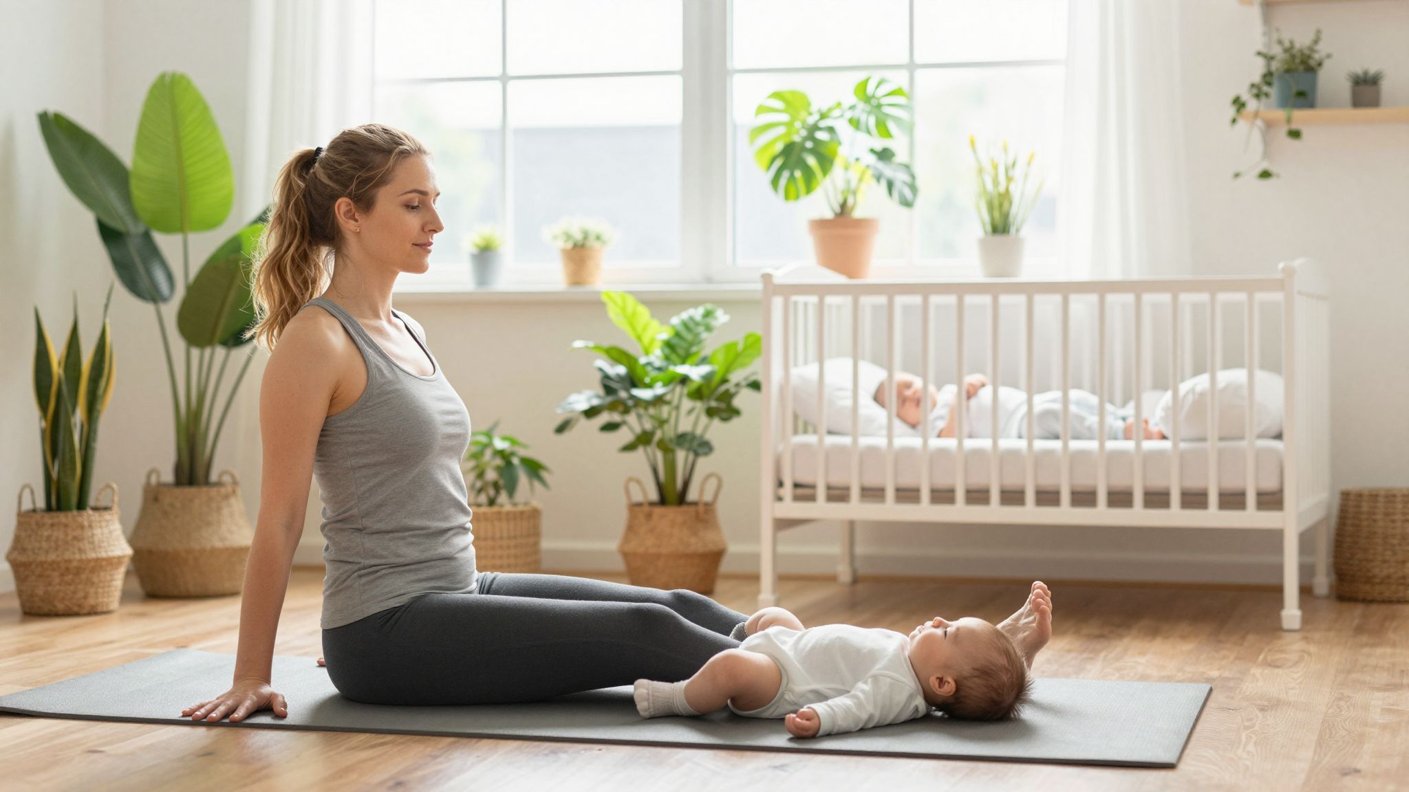 A megfelelő mozgás segíti a gyorsabb regenerációt szülés után.
