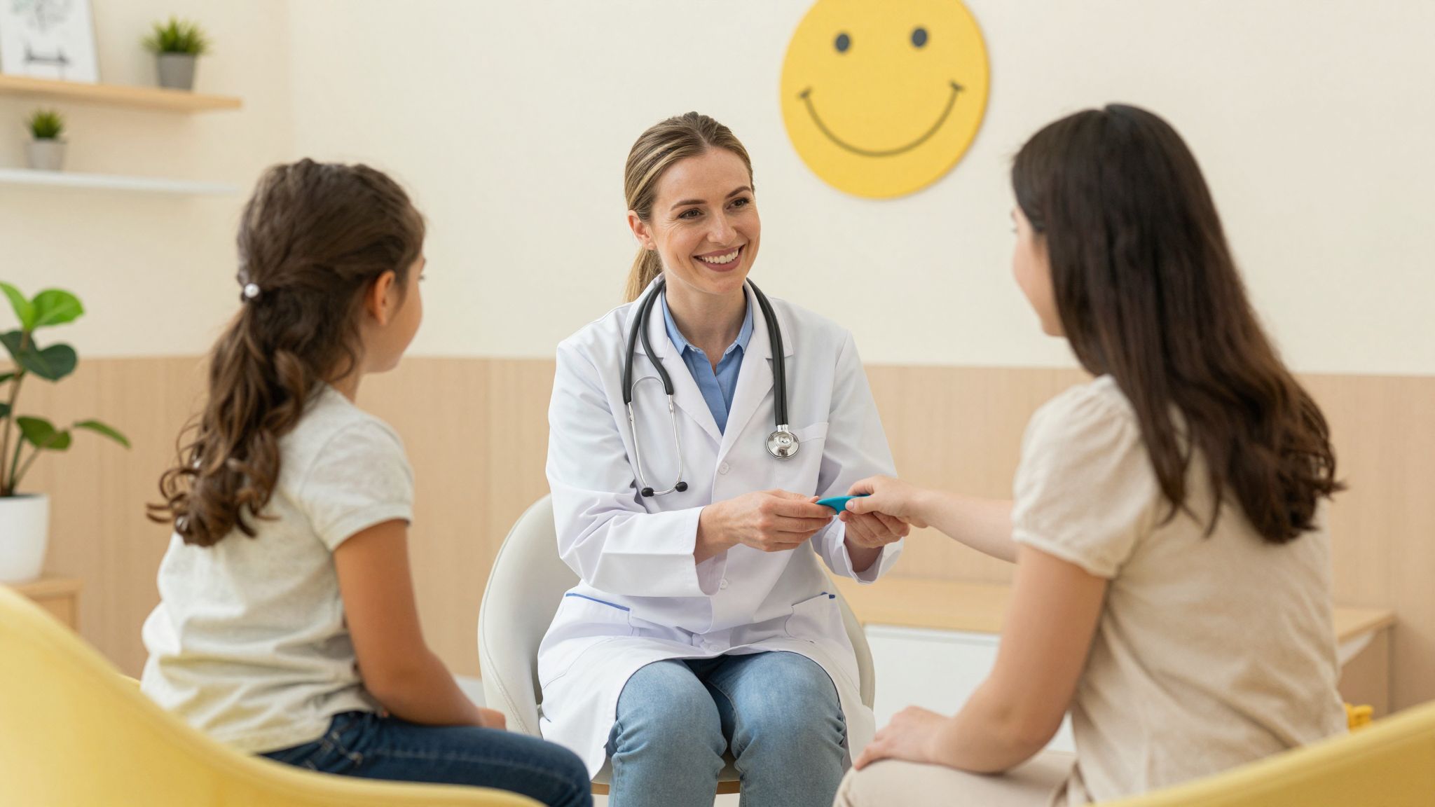 A rendelő környezete javítja a betegek komfortérzetét.