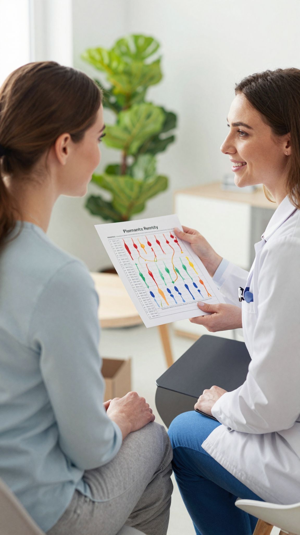 A szakmai konzultáció segíthet a spermiumok javításában.