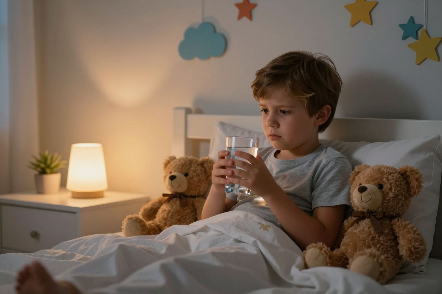 A szeparációs szorongás éjszakai ivásra is hatással lehet.