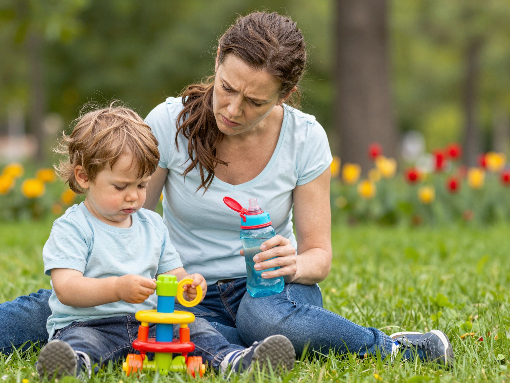 A szülői intuíció segít észlelni a dehidratációt.
