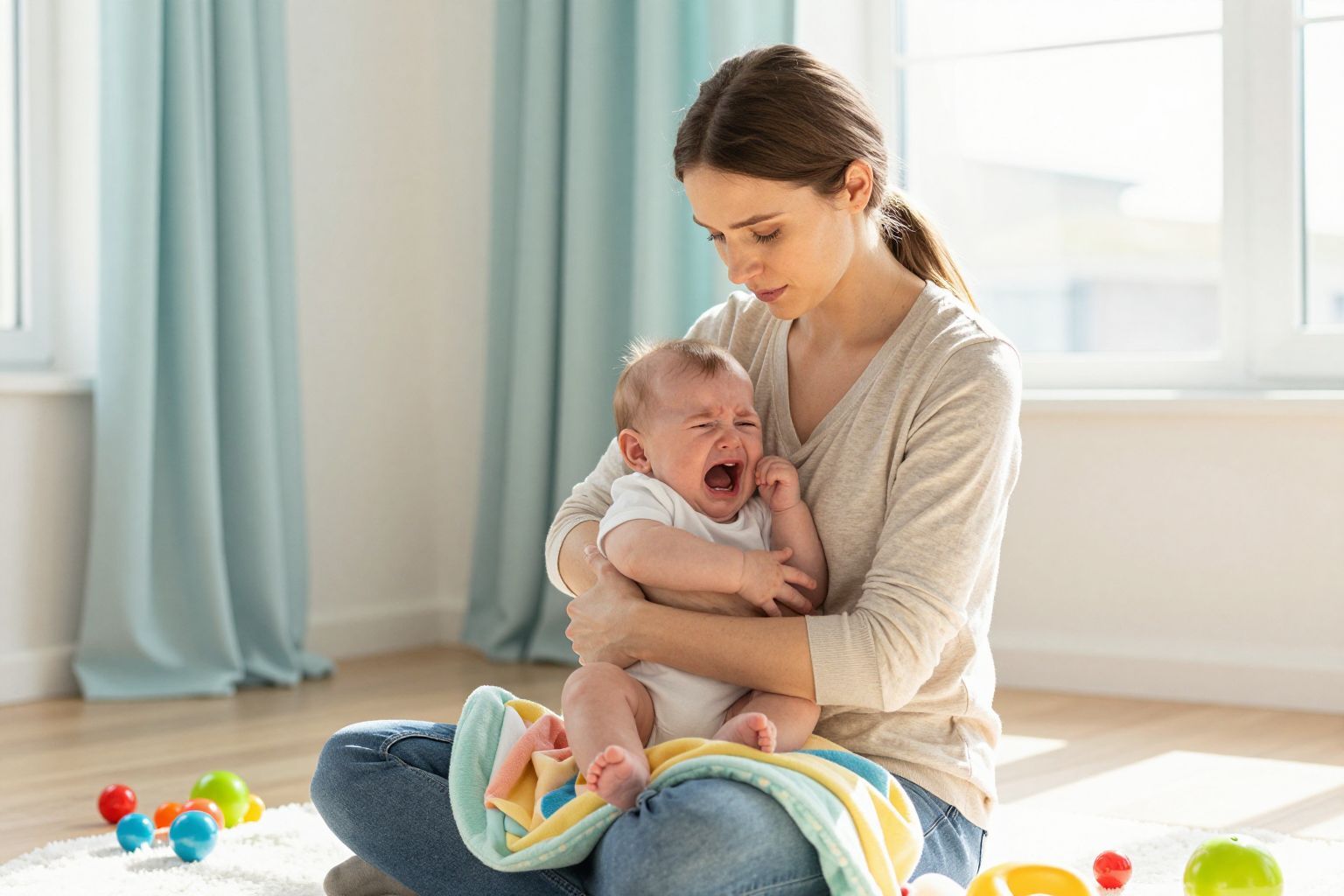 A szülői jólét kulcsfontosságú a baba fejlődéséhez.