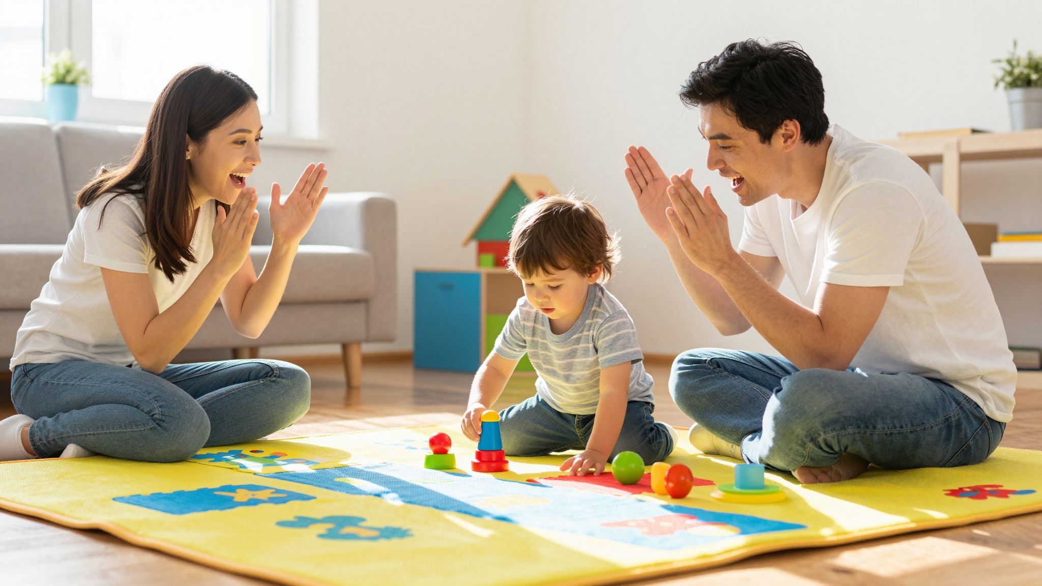 A szülői támogatás segíti a fejlődést és a tanulást.