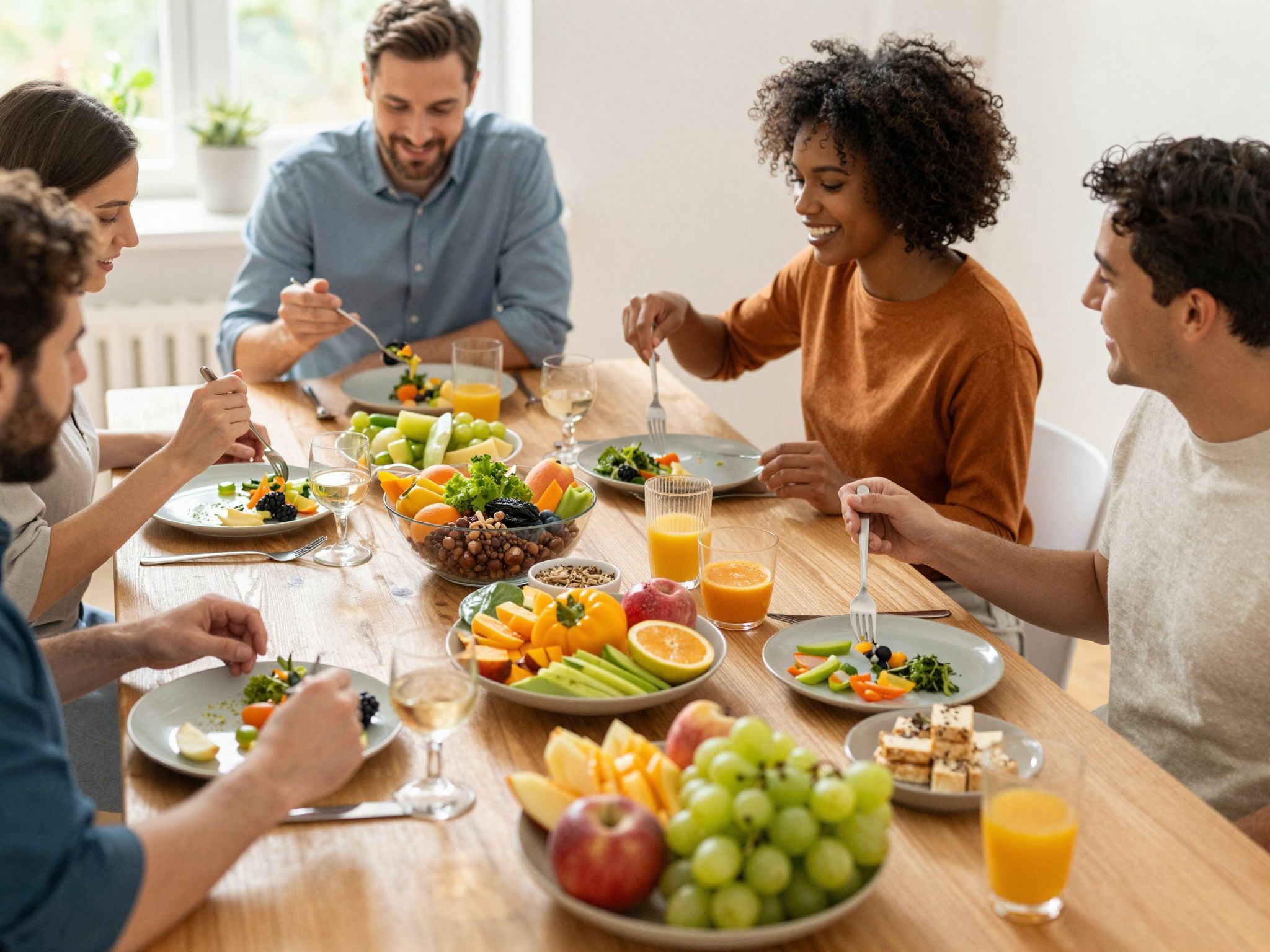 Az egészséges táplálkozás segíthet a cukorbetegség megelőzésében.