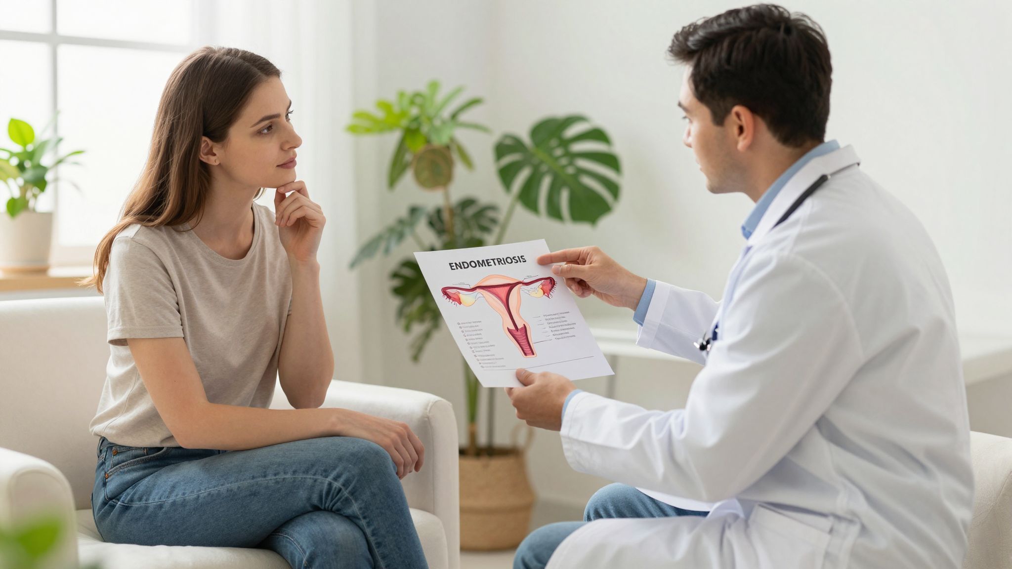 Az endometriózis gyakran meddőségi problémákhoz vezethet.