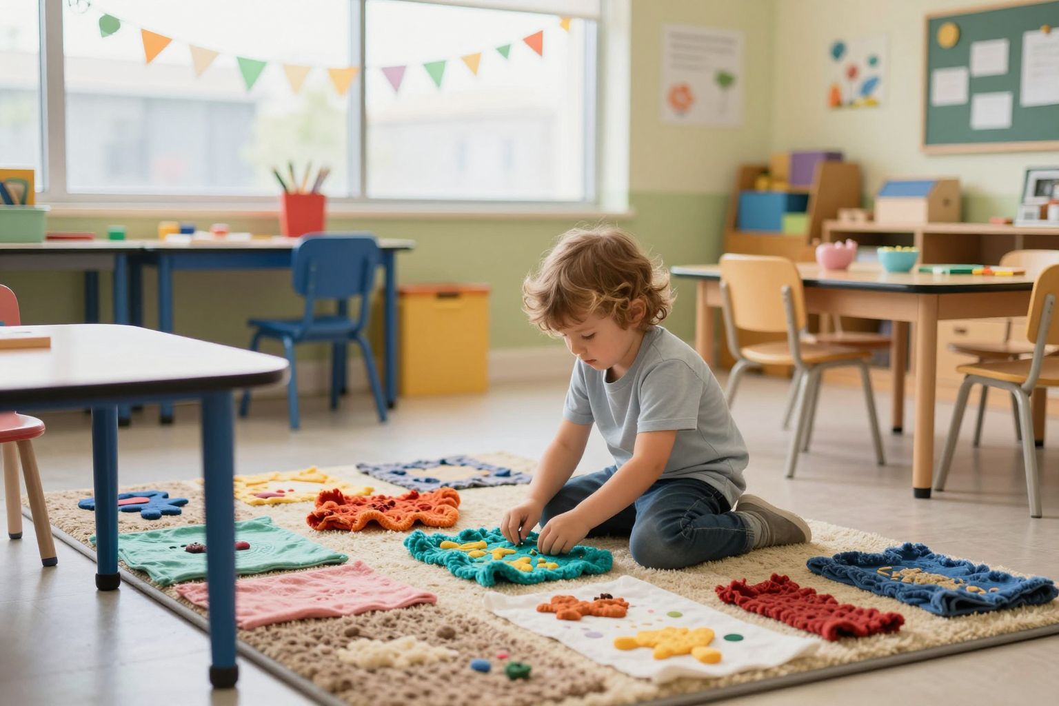 A textúrák befolyásolják az érzékszervi élményeket és a tanulást.