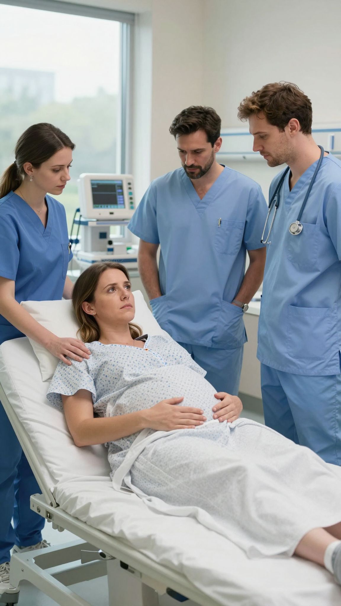 A többes terhesség magasabb szövődménykockázatot jelent az anya számára.