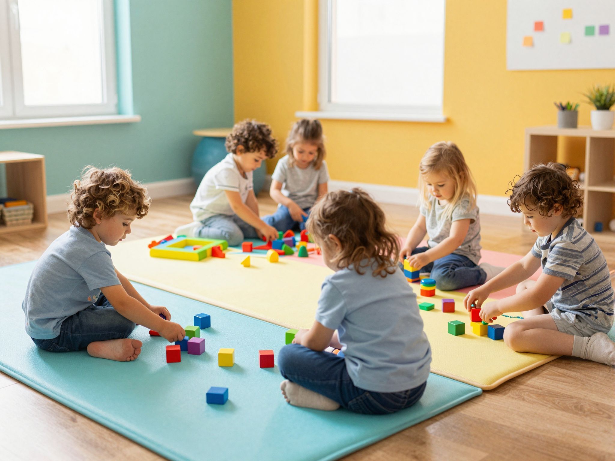 A játékok serkentik a totyogók figyelmét és mozgását.